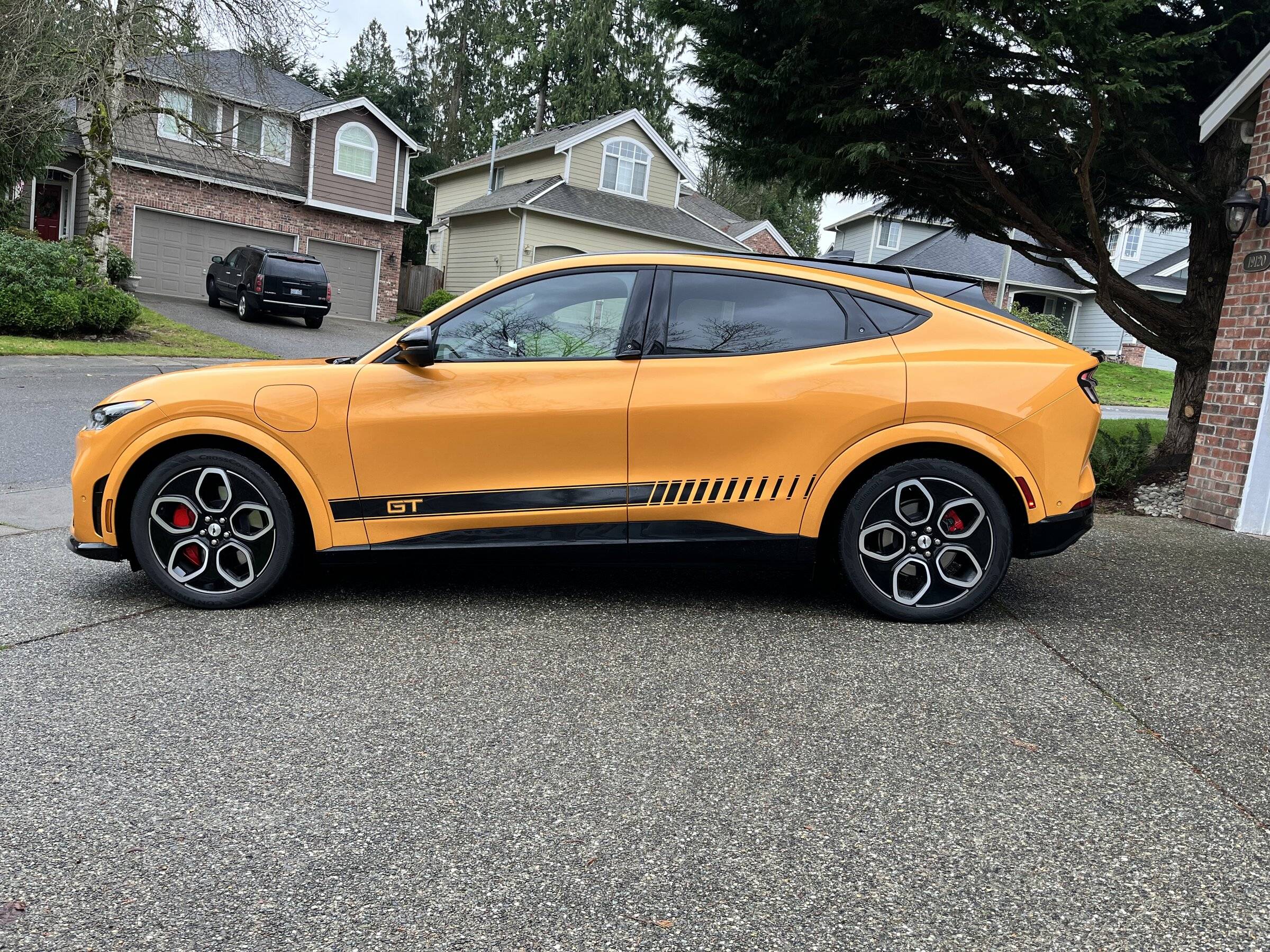 Ford Mustang Mach-E Weekend Add Ons - Side Stripes and Spoiler 57E72C99-F02B-4BF0-AA54-AB6174313C7A
