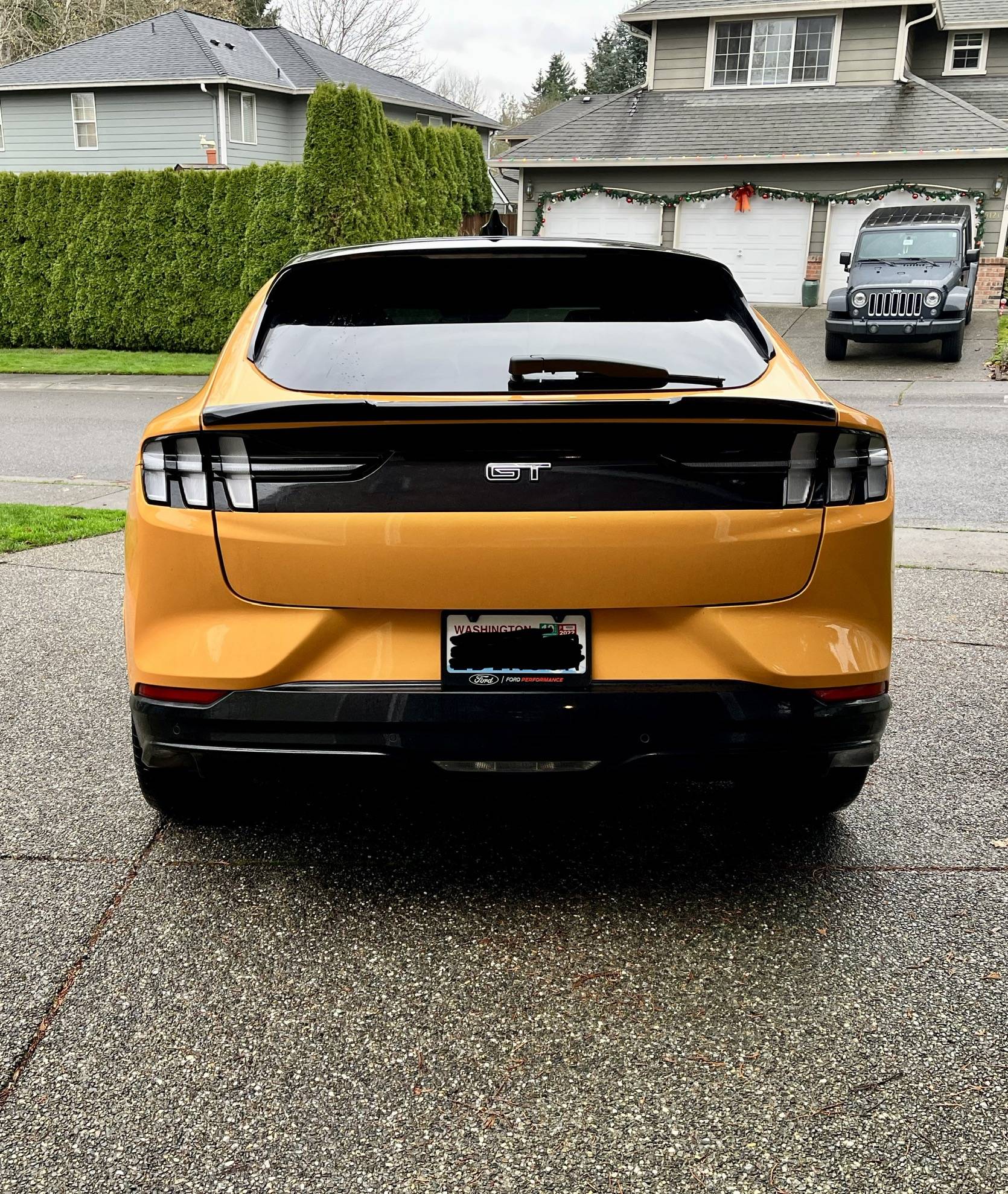 Ford Mustang Mach-E Weekend Add Ons - Side Stripes and Spoiler B52B234D-F09A-4516-A3C8-C878A10971EE