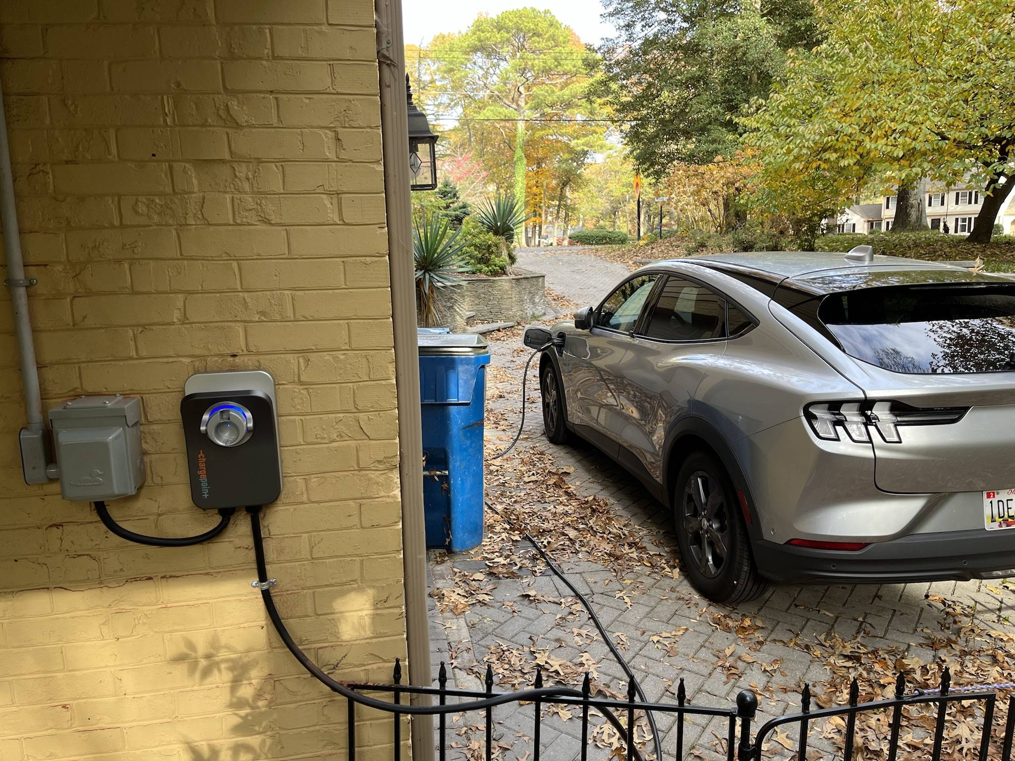 Ford Mustang Mach-E Home Charging Station? Install Photo