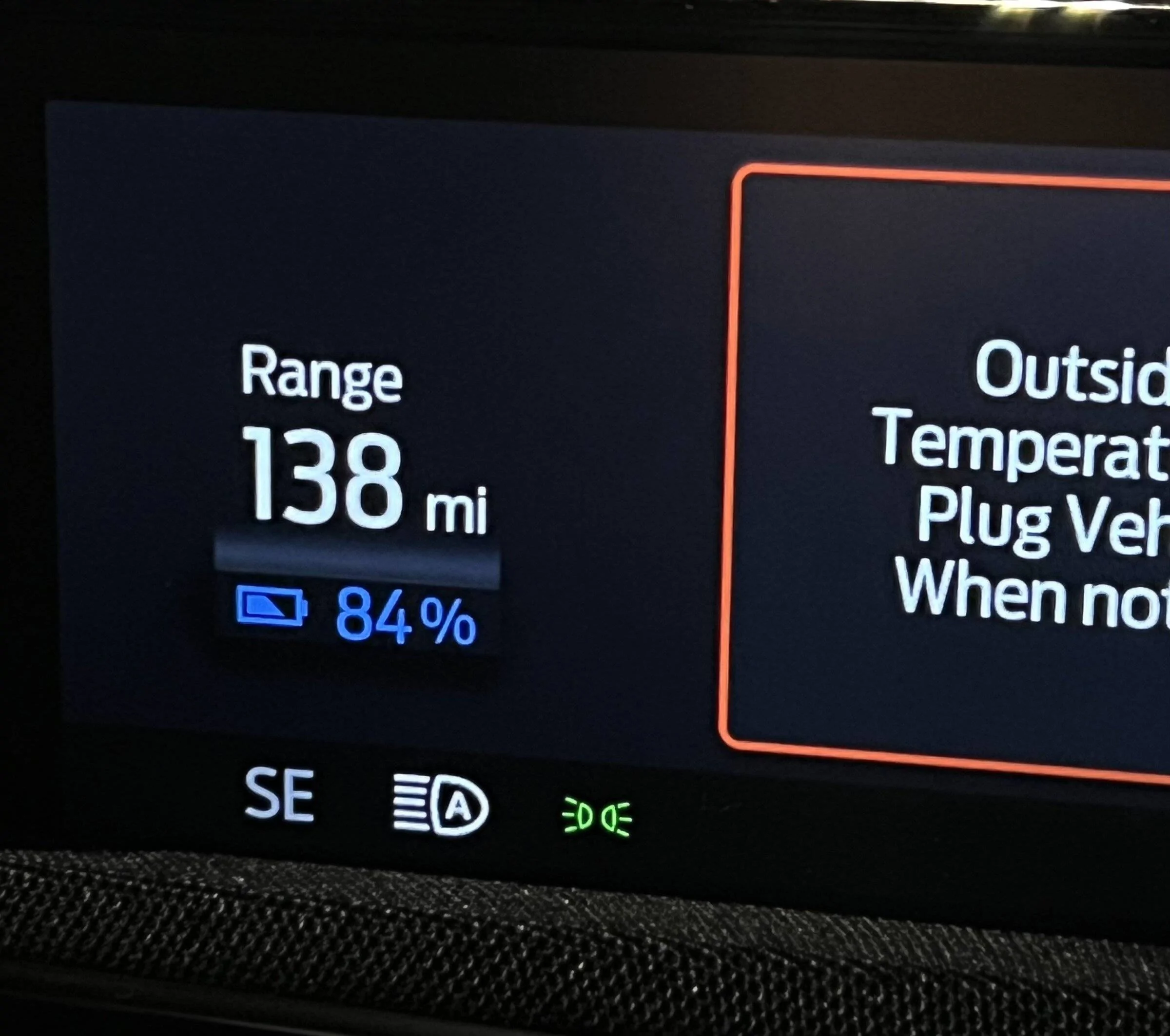 Ford Mustang Mach-E Only 138 miles range at 84% 0DADEA83-E08D-4C2F-9029-62B15795D4CE