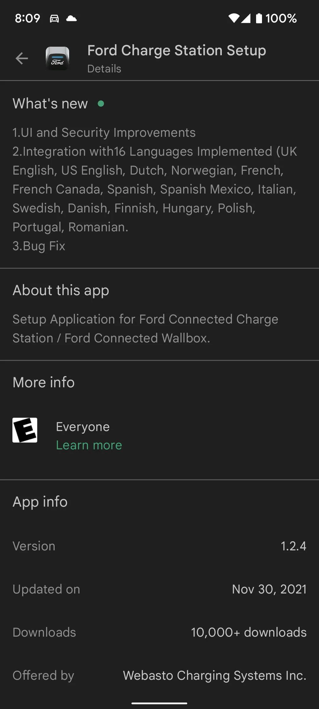 Ford Mustang Mach-E Ford Connected Charging Station not reporting kWh Screenshot_20211208-080920