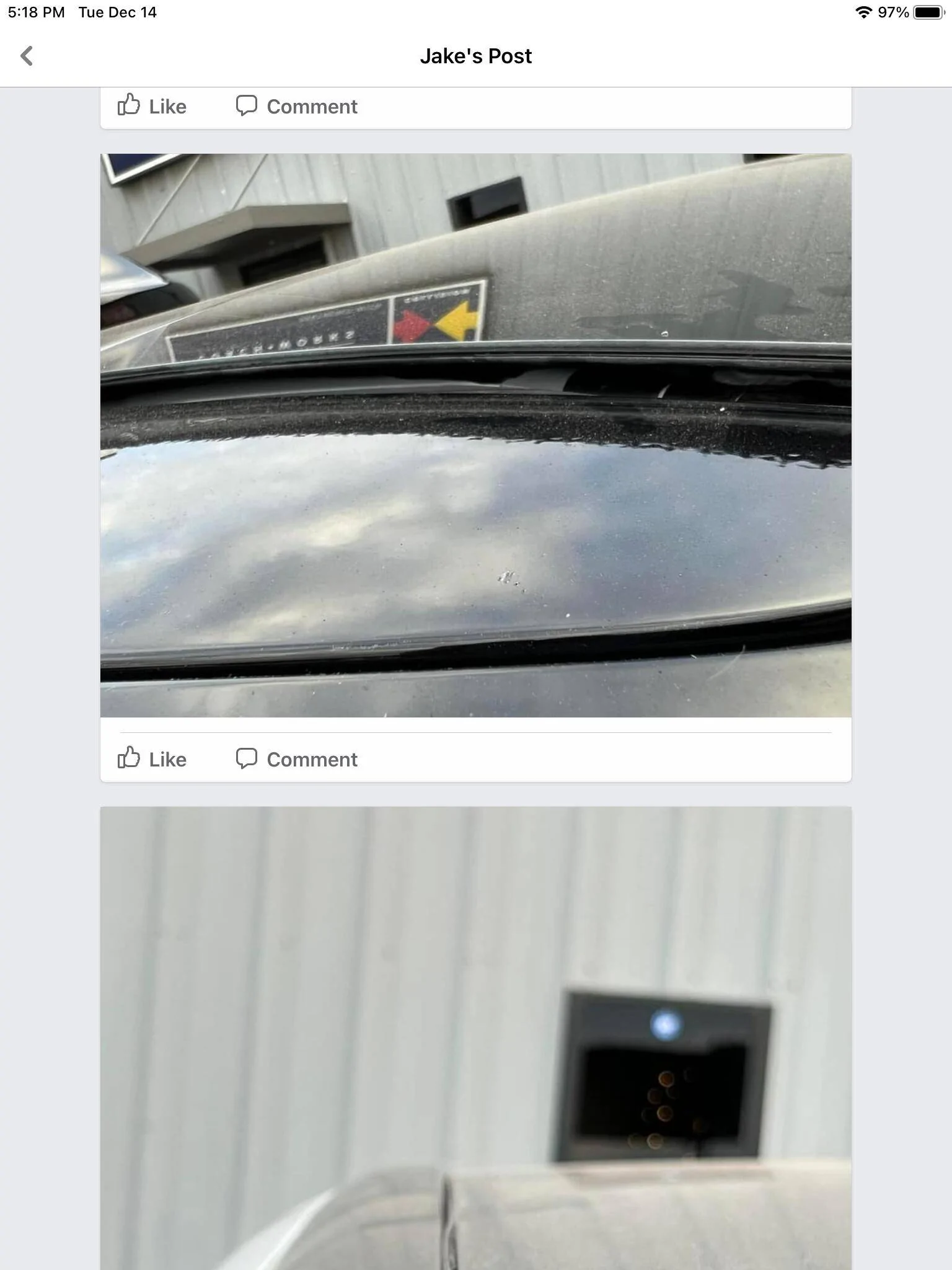 Ford Mustang Mach-E OMG baaad recall work done on Glass Recall. PSA: get out your camera…. 980D73A6-93ED-4CF7-BE0E-3B177364E5D4
