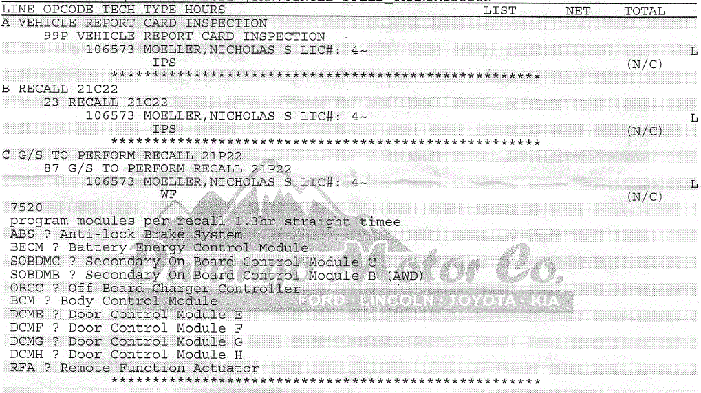 Ford Mustang Mach-E 21P22 Update Today Software Update 14 December 2021 Screenshot