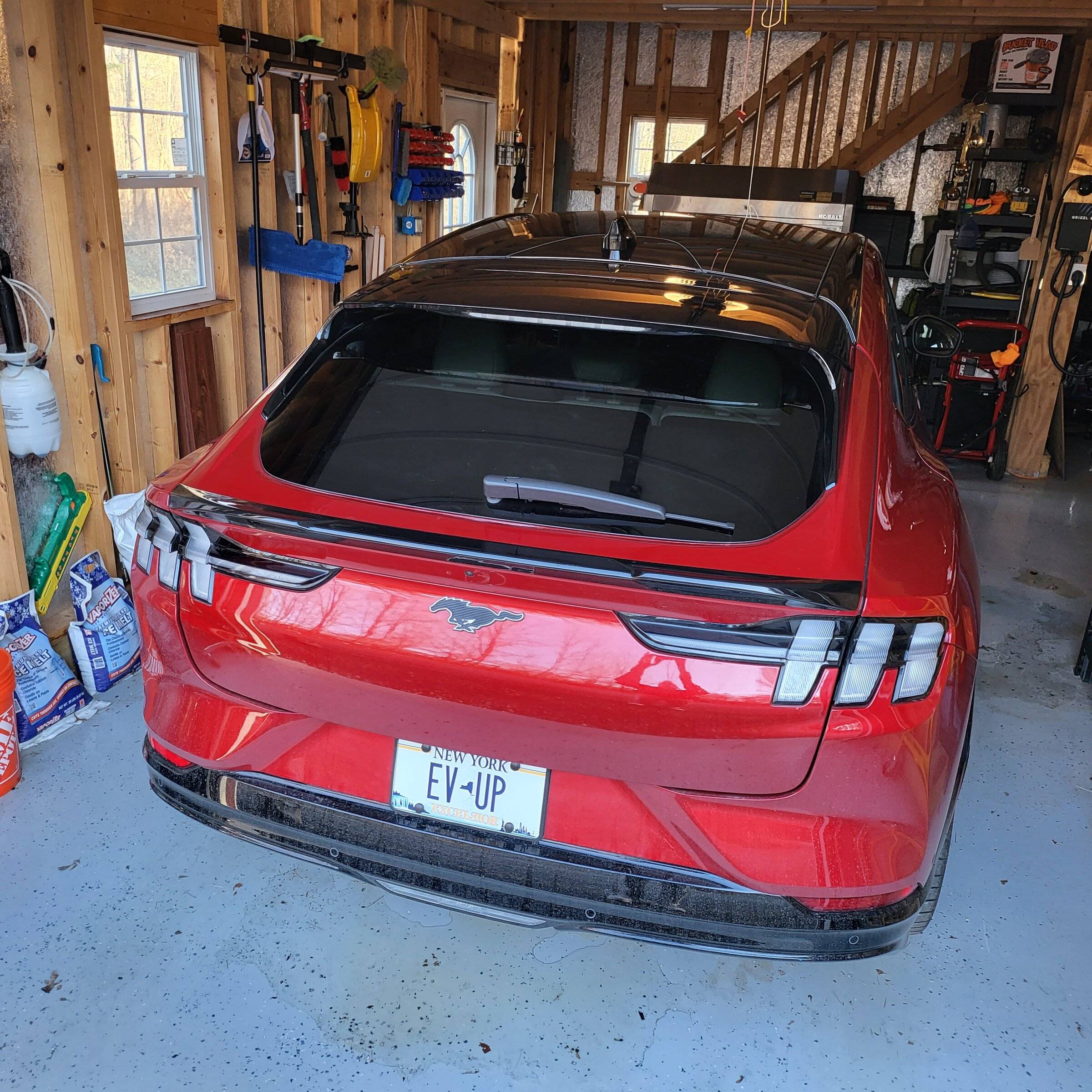 Ford Mustang Mach-E Spoiler Alert! AOSK Mustang Mach-E Performance Spoiler 20211212_145733