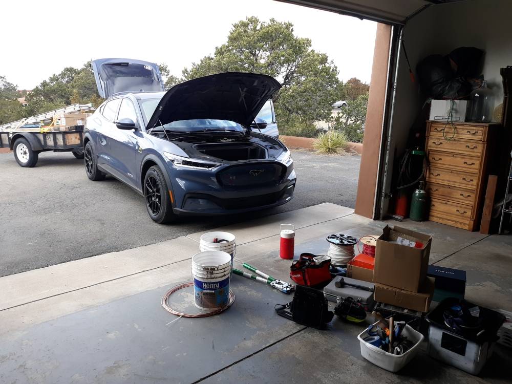 Ford Mustang Mach-E Towing with a Mach-E. loading for install 1