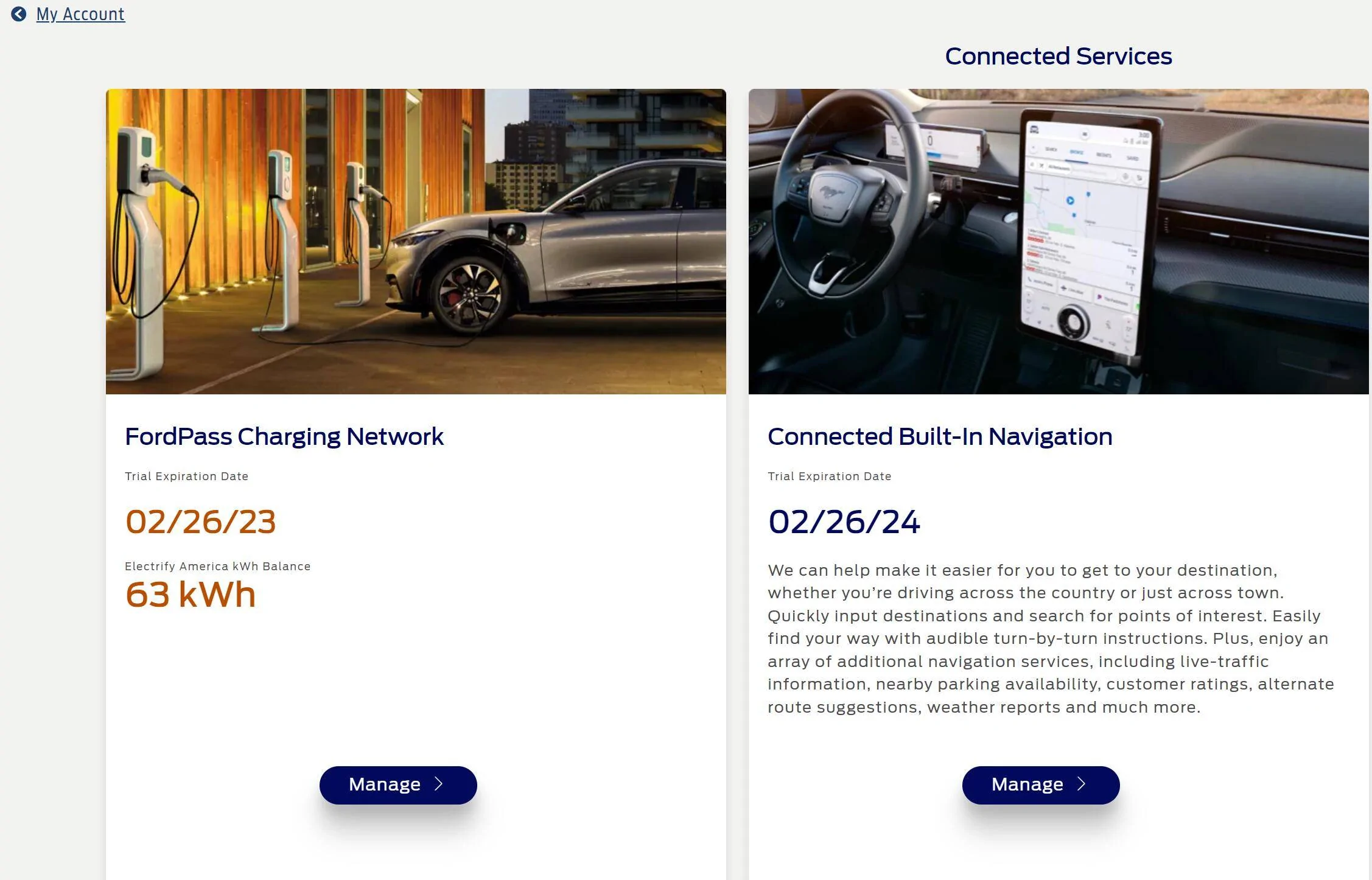 Ford Mustang Mach-E Blue Cruise No Longer in Connected Services? 1639688742570