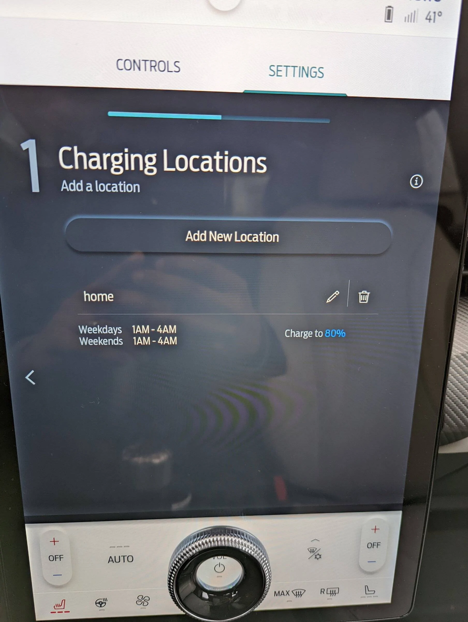 Ford Mustang Mach-E Car ignores charging schedule! PXL_20211218_151028881