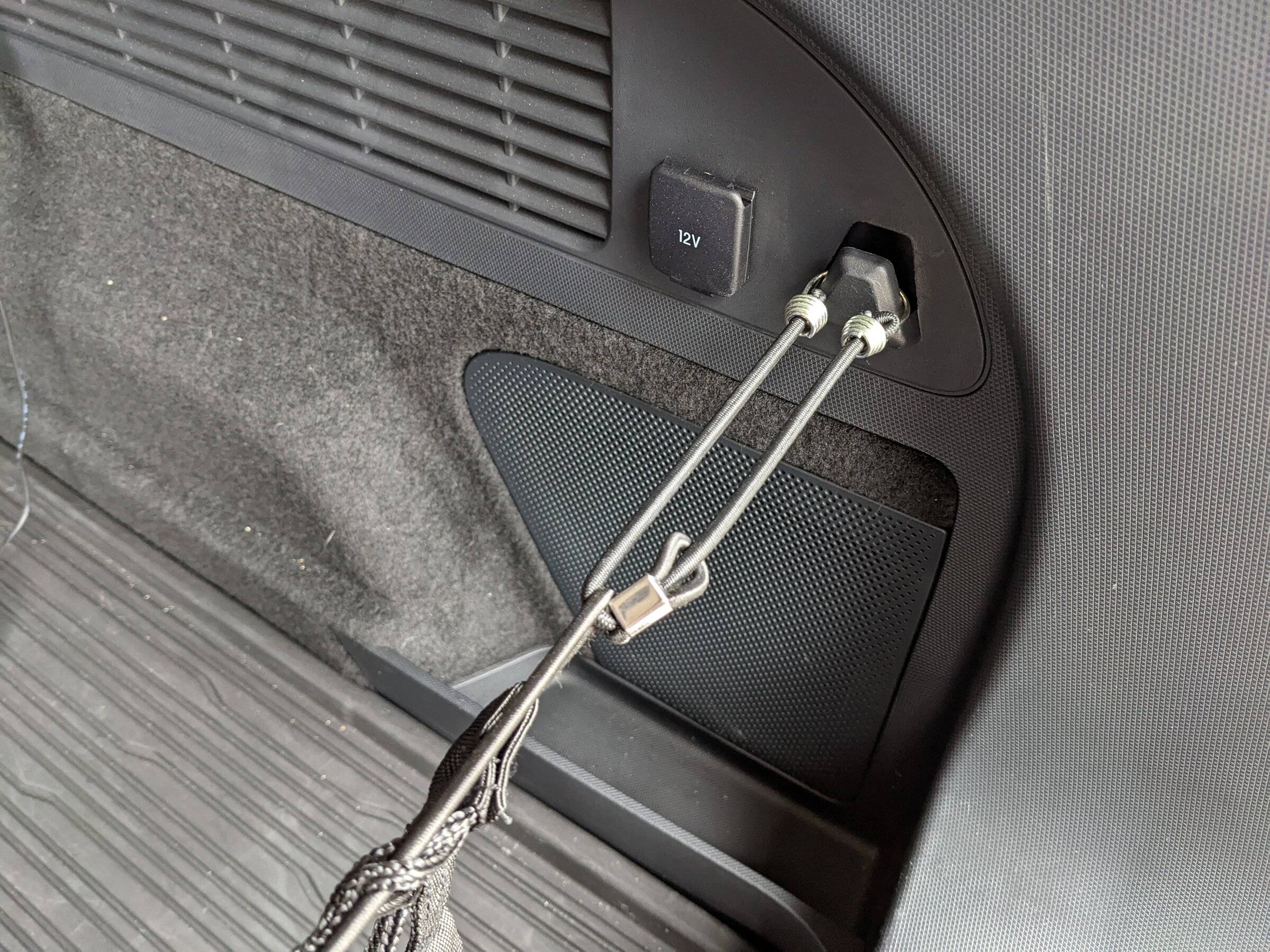 Ford Mustang Mach-E Two Missing Cargo Anchor Points / Tie downs PXL_20211218_181614972