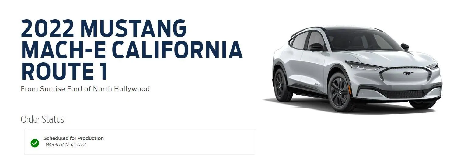 Ford Mustang Mach-E 01/03/22 Build Week Chat Captur