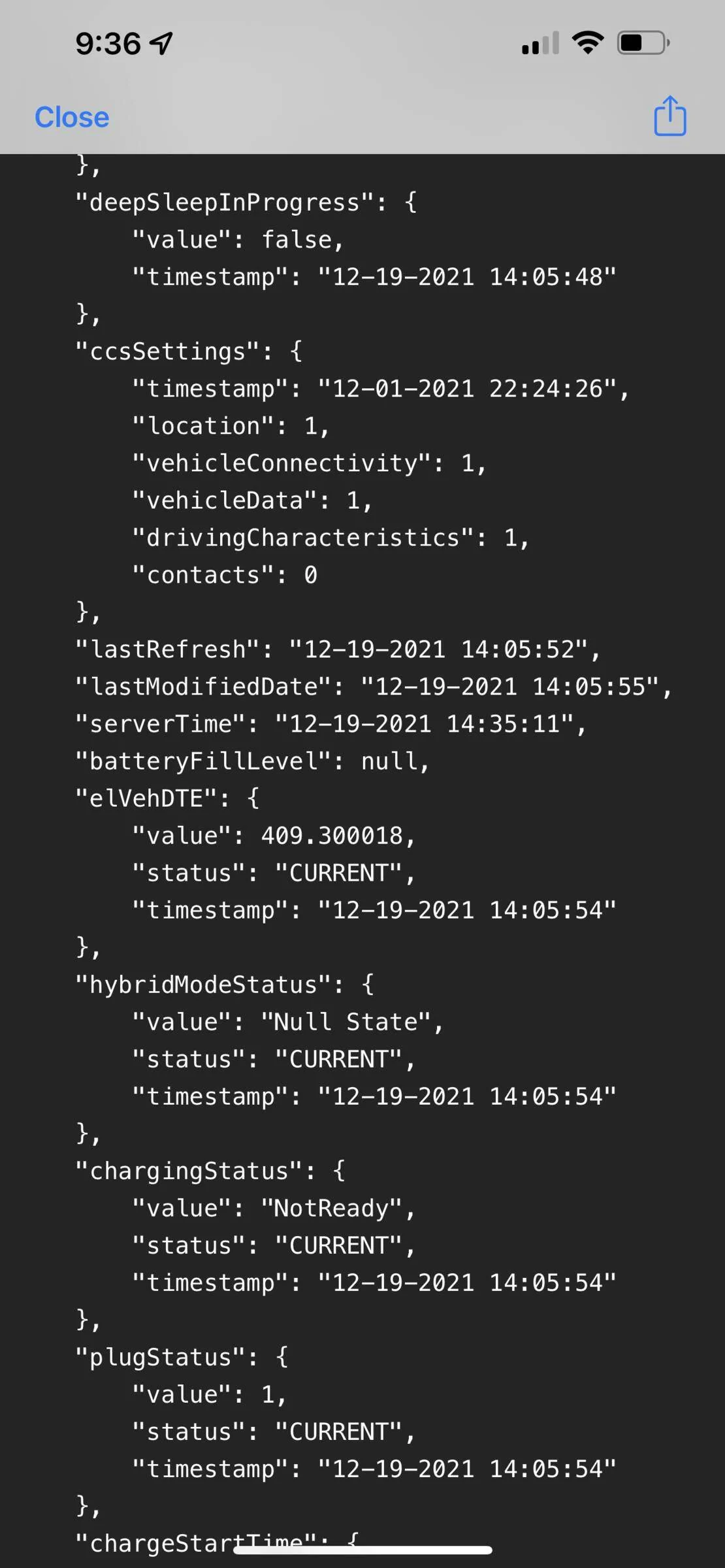 Ford Mustang Mach-E ? Scriptable FordPass Widget (iOS, iPad, MacOS) 1639924630449