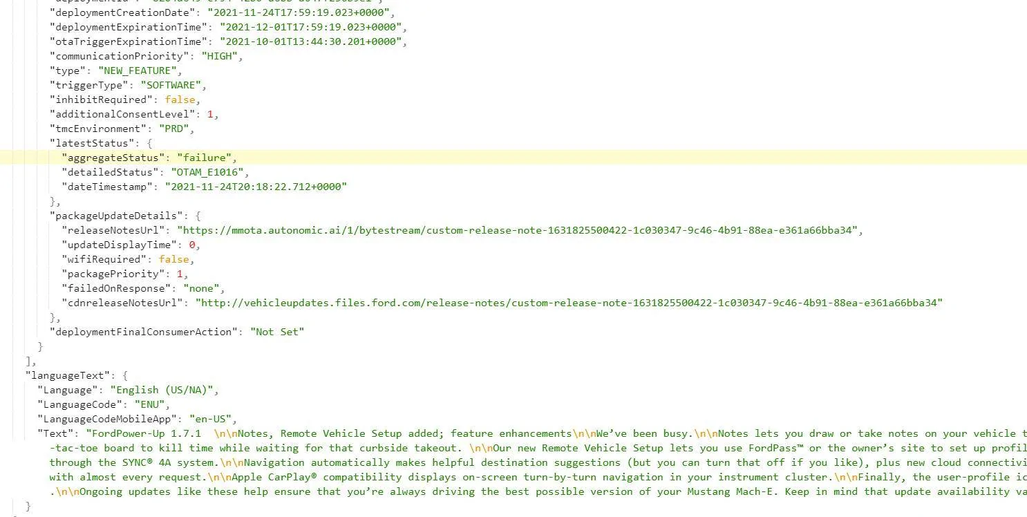 Ford Mustang Mach-E OTA Update Status Hidden in the Ford Website 1640116310441