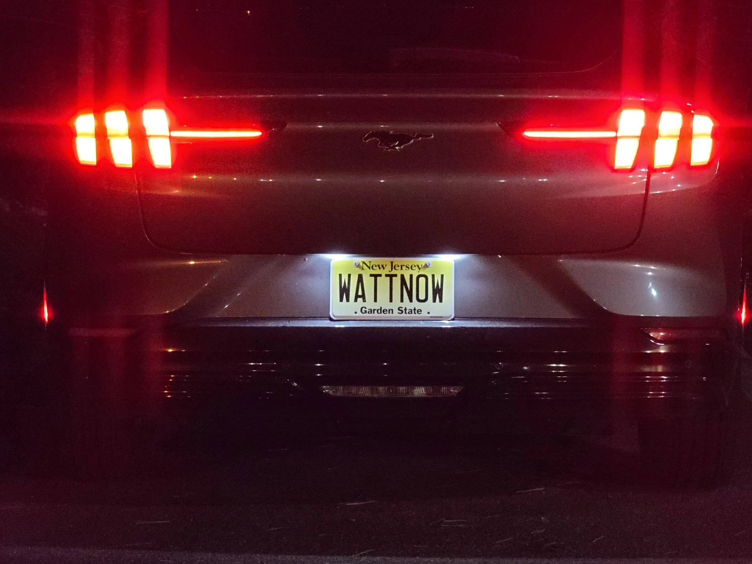Ford Mustang Mach-E Custom Vanity Plates - What's Yours? 20211115_184448