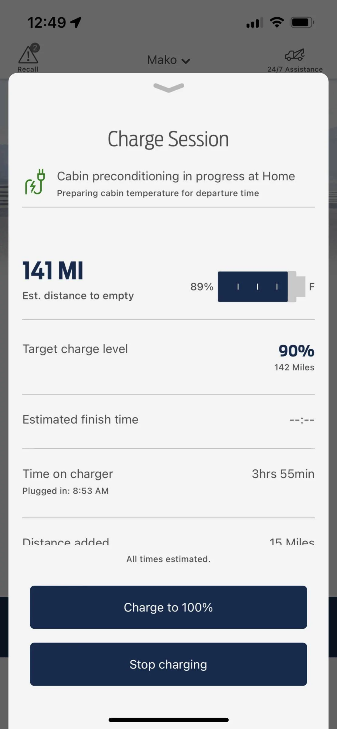 Ford Mustang Mach-E What does precondition screen look like with level 2 charging? 81F6399D-1514-41EA-B4E0-186EB58C73D6