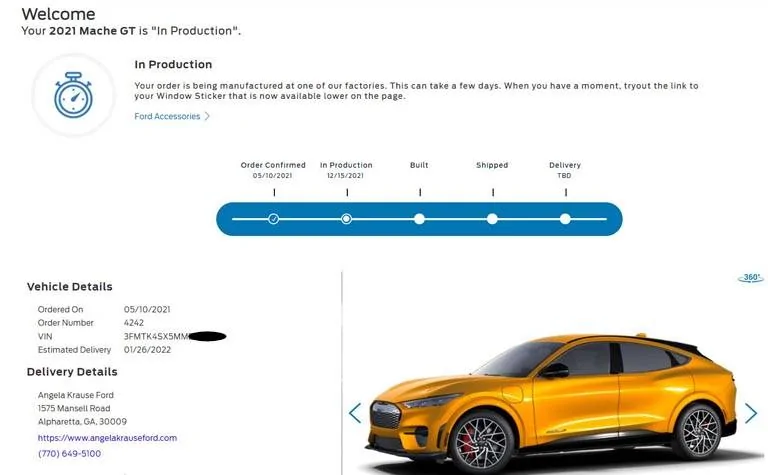 Ford Mustang Mach-E Unraveling Production Mystery GTPE Status 12-22-2021a
