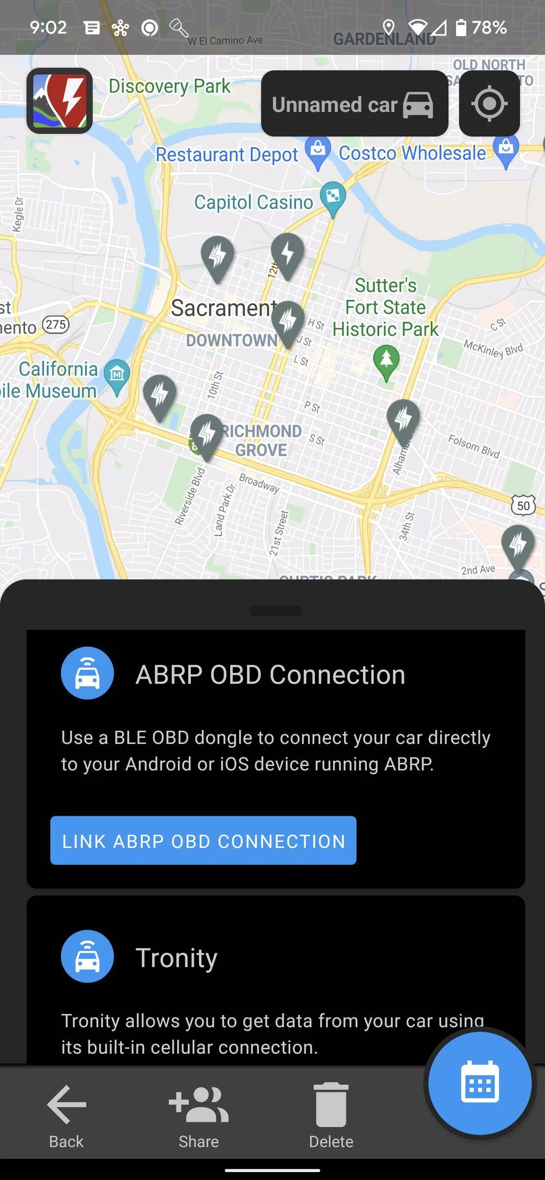 Ford Mustang Mach-E New ABRP Feature : Live Data via OBD Screenshot_20211222-090258