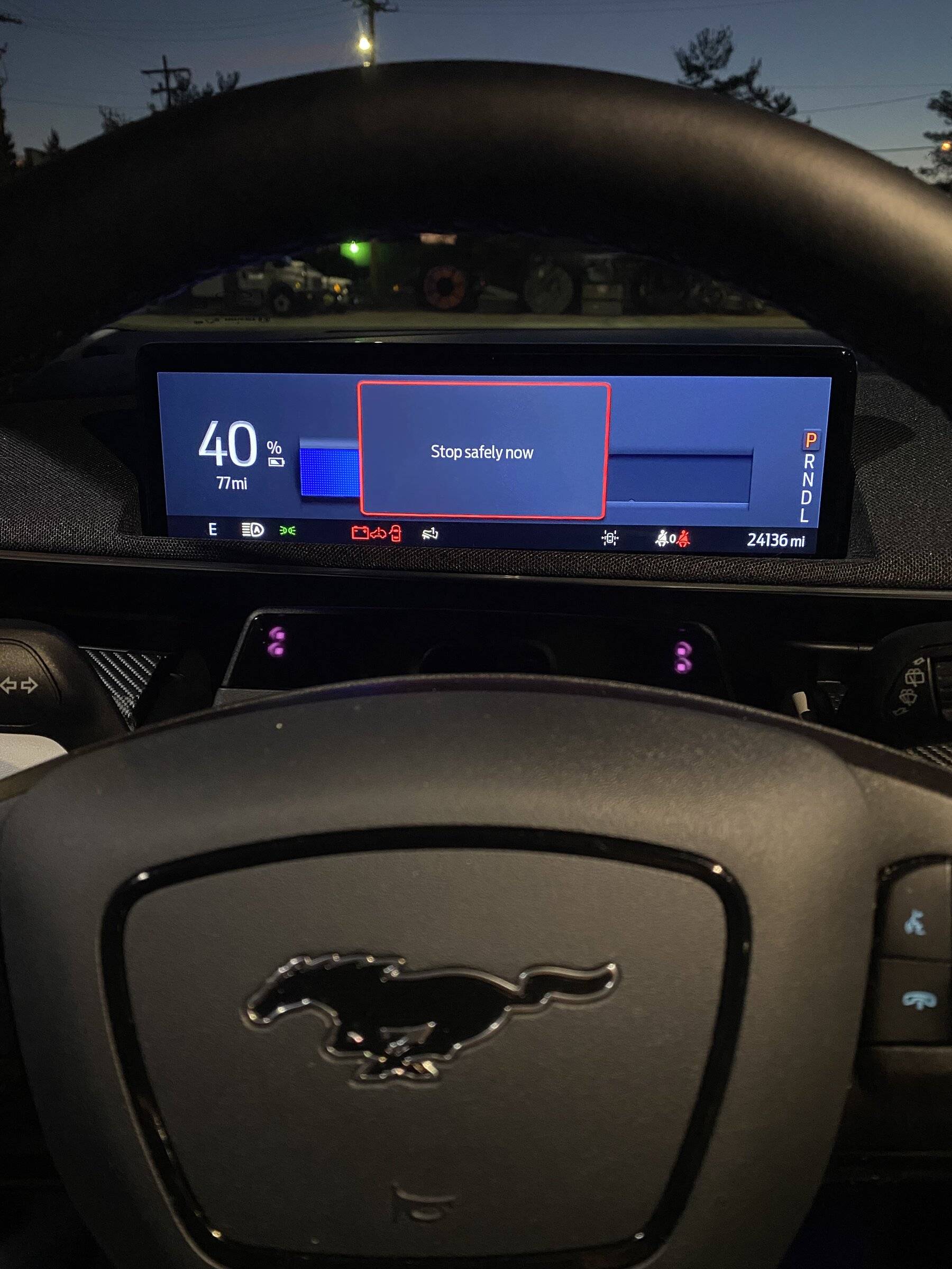 Ford Mustang Mach-E Charging fault reoccurrence 187BA579-A4D9-4E27-B1D6-F34BABD65E08