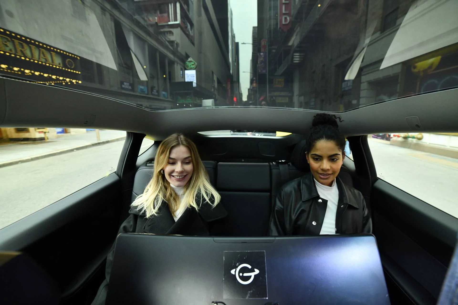 Ford Mustang Mach-E Gravity launches Mach-E yellow taxi cab in NYC 2021-Ford-Mustang-Mach-e-NYC-Yellow-Cab_5