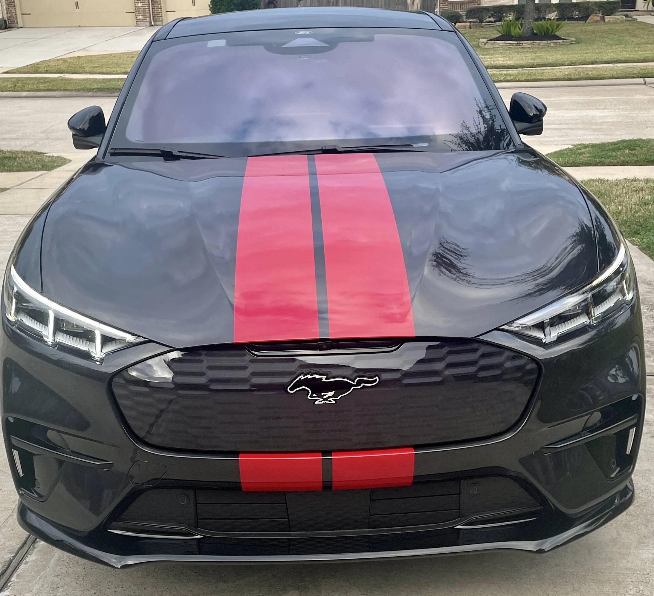 Ford Mustang Mach-E New GT Performance with Shelby Style Racing Stripes; PPF; and Ceramic Coating BA8EFEB6-FA56-46E4-AA31-E8CDD12FD520