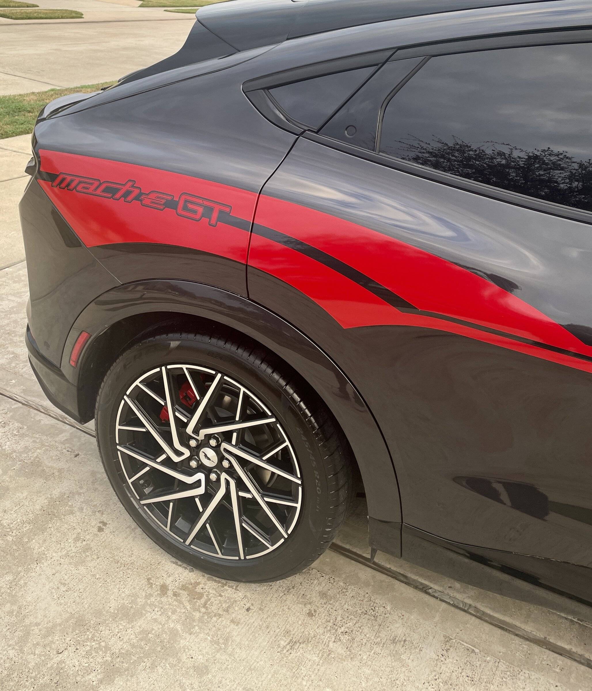 Ford Mustang Mach-E New GT Performance with Shelby Style Racing Stripes; PPF; and Ceramic Coating 8BD8C538-BF31-4DE1-AB70-2DD9AD3FFEEC