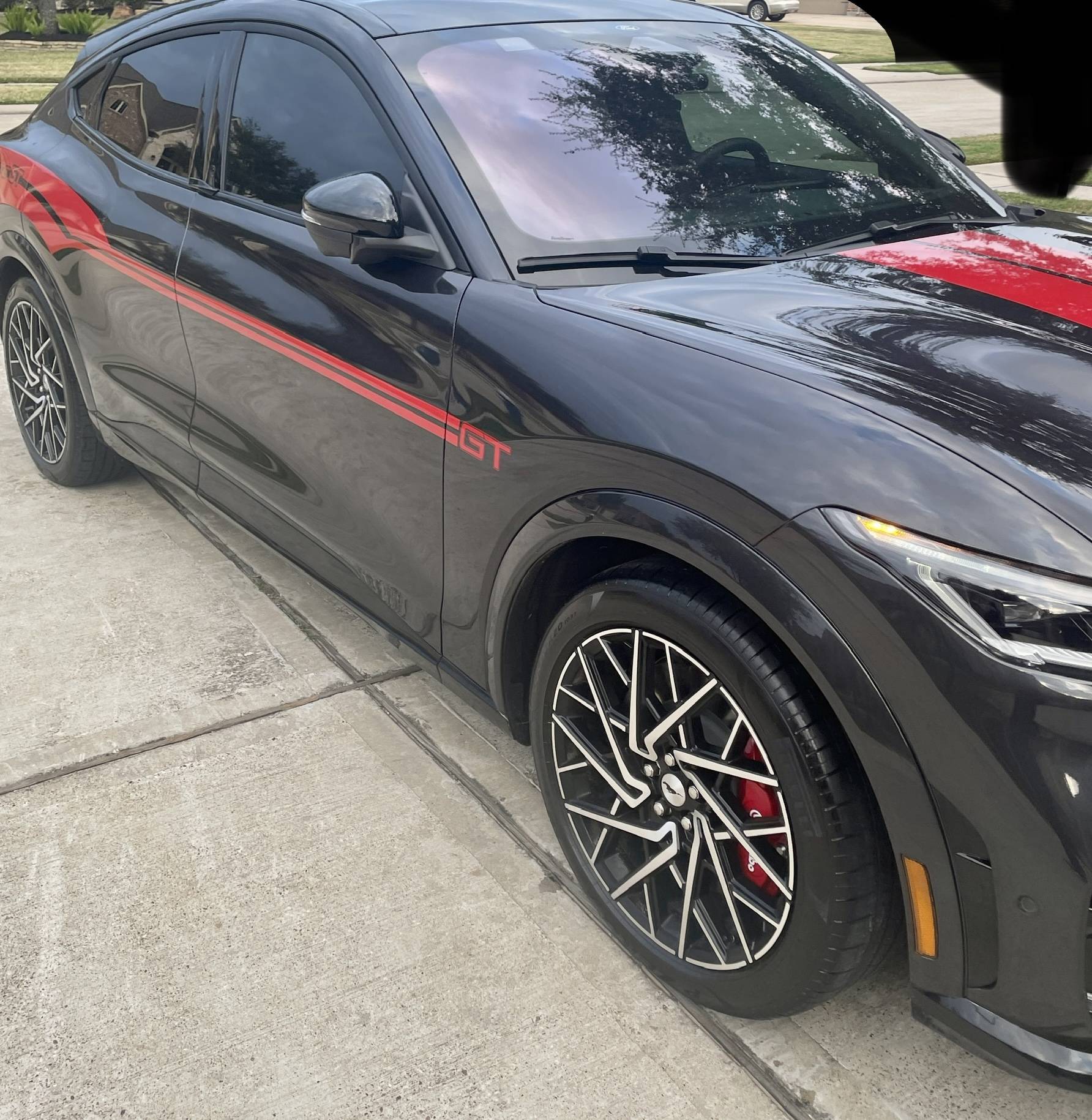 Ford Mustang Mach-E New GT Performance with Shelby Style Racing Stripes; PPF; and Ceramic Coating E14C49DA-F5E1-41E4-A202-11A607E18DB8