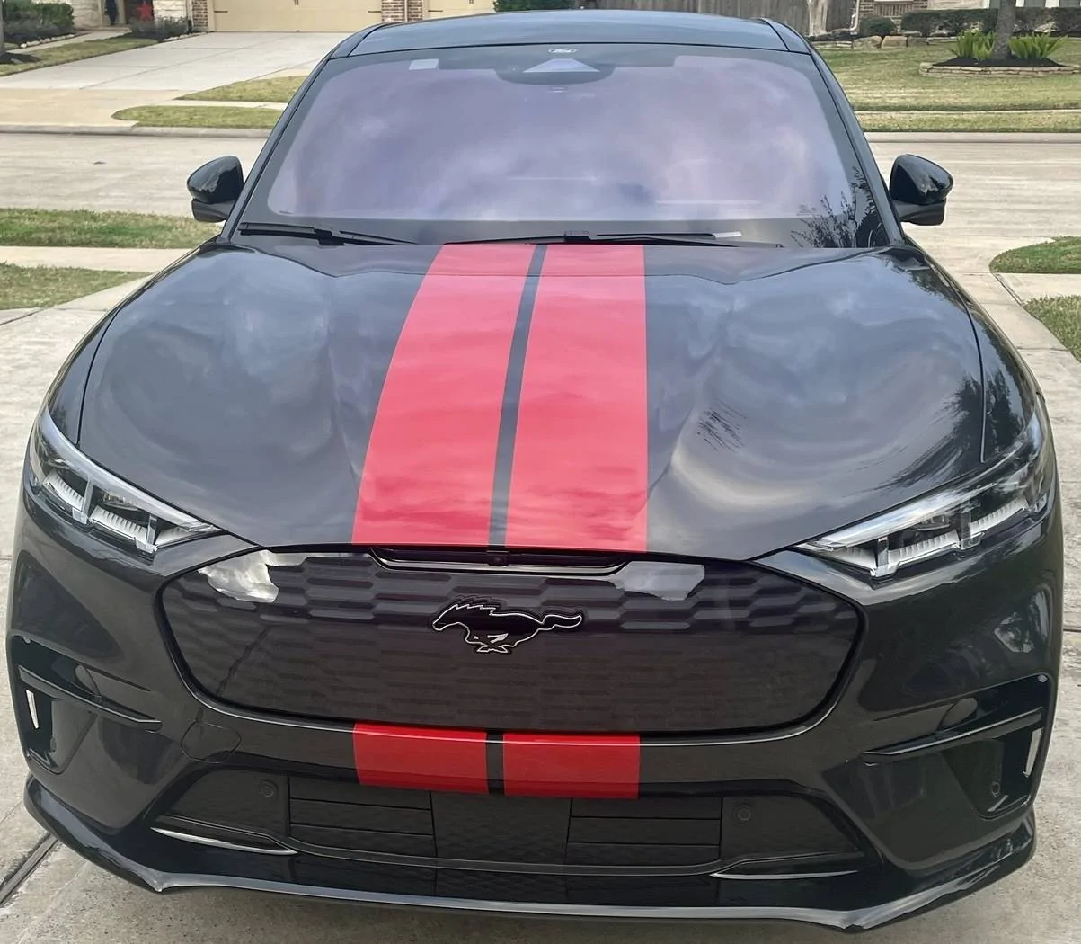Ford Mustang Mach-E New GT Performance with Shelby Style Racing Stripes; PPF; and Ceramic Coating 00A10314-4CE5-4809-A8AD-168F459D7338