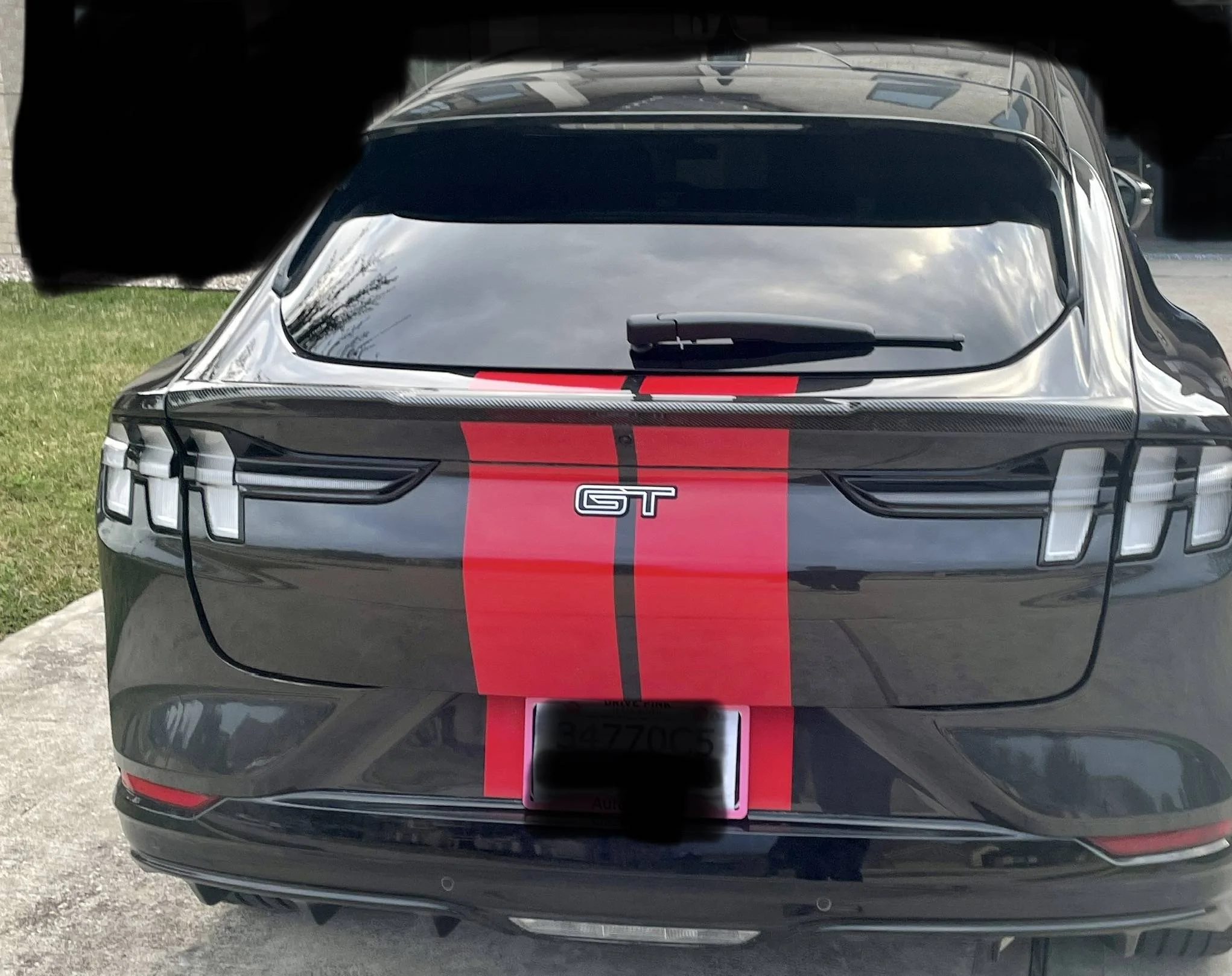 Ford Mustang Mach-E New GT Performance with Shelby Style Racing Stripes; PPF; and Ceramic Coating 42A89573-0041-496C-BC4E-84171601AF38