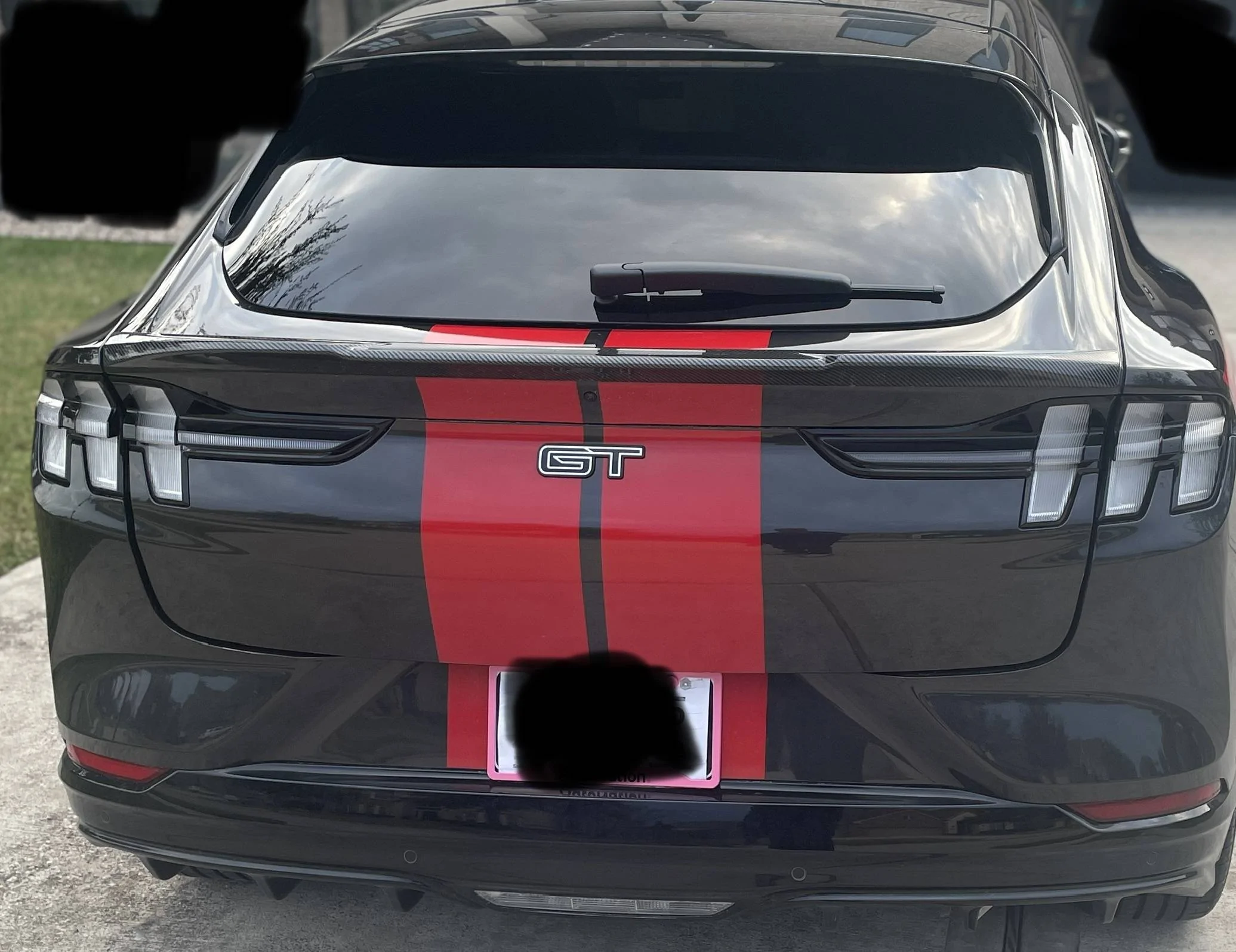 Ford Mustang Mach-E New GT Performance with Shelby Style Racing Stripes; PPF; and Ceramic Coating BE692D52-C362-41EF-881F-30A52F8F3917