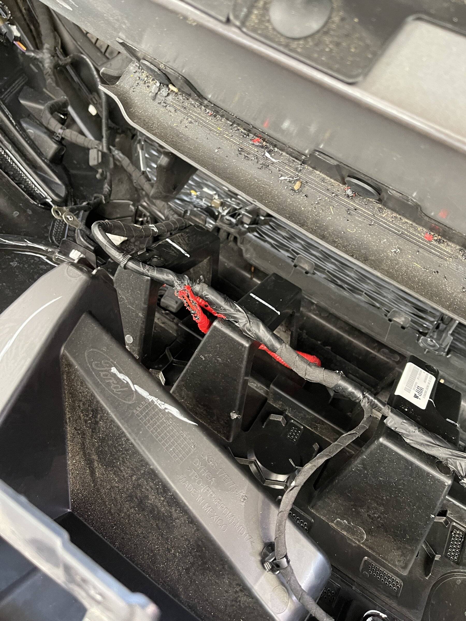Ford Mustang Mach-E Mustang MachE GT - Rats ate my front wireing harness IMG_3481.JPG