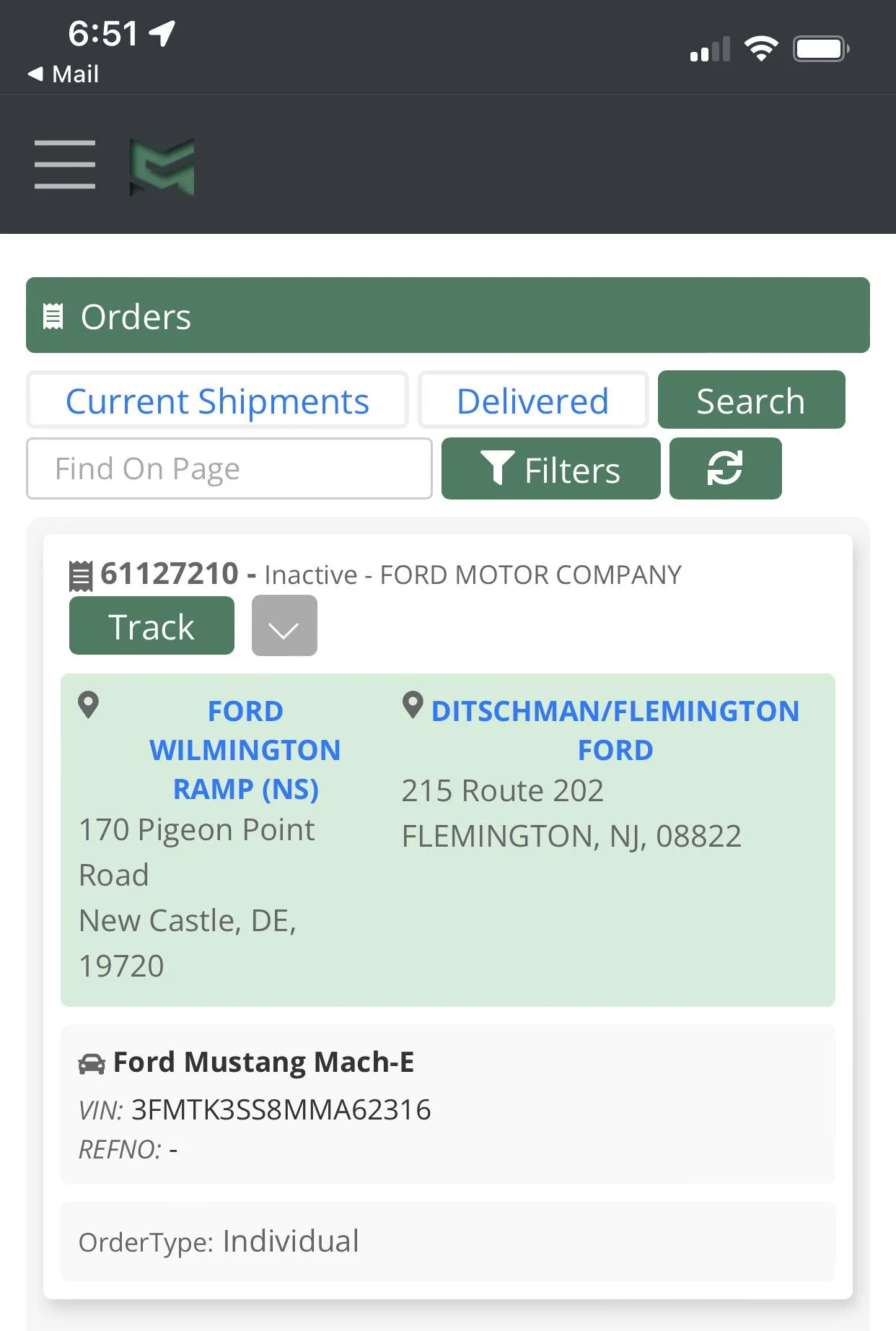 Ford Mustang Mach-E 🧭  Mach-E Build & Tracking Links 96C594EB-9CA5-4B48-91A2-A9561E4F3A87
