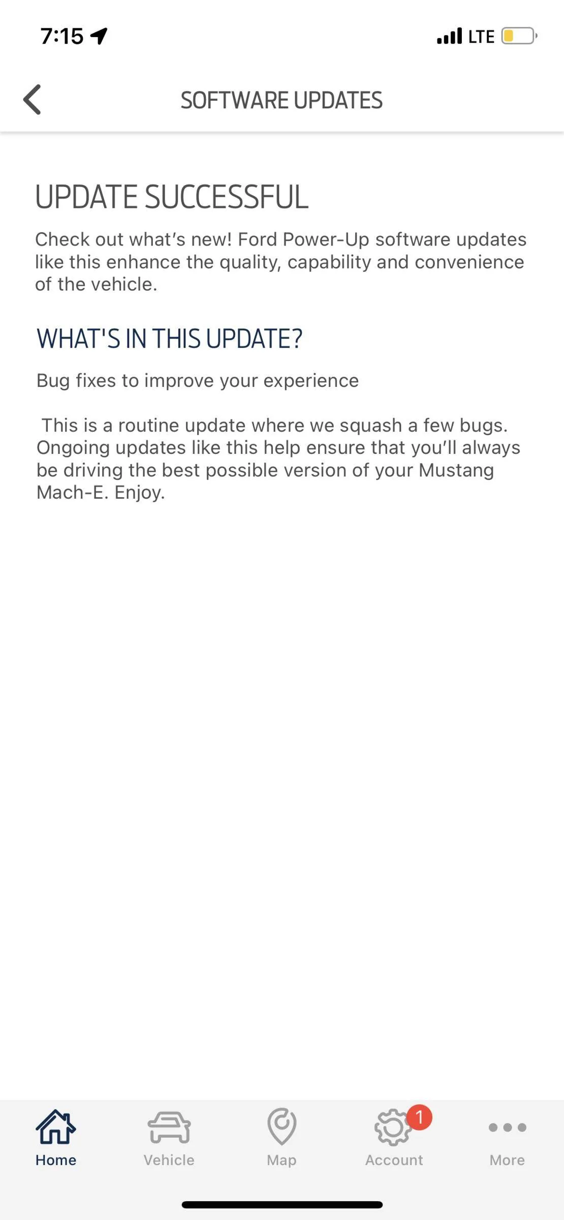 Ford Mustang Mach-E What update did I get? E13F6FA0-85B8-43D8-ACCA-D1BB69A7F349