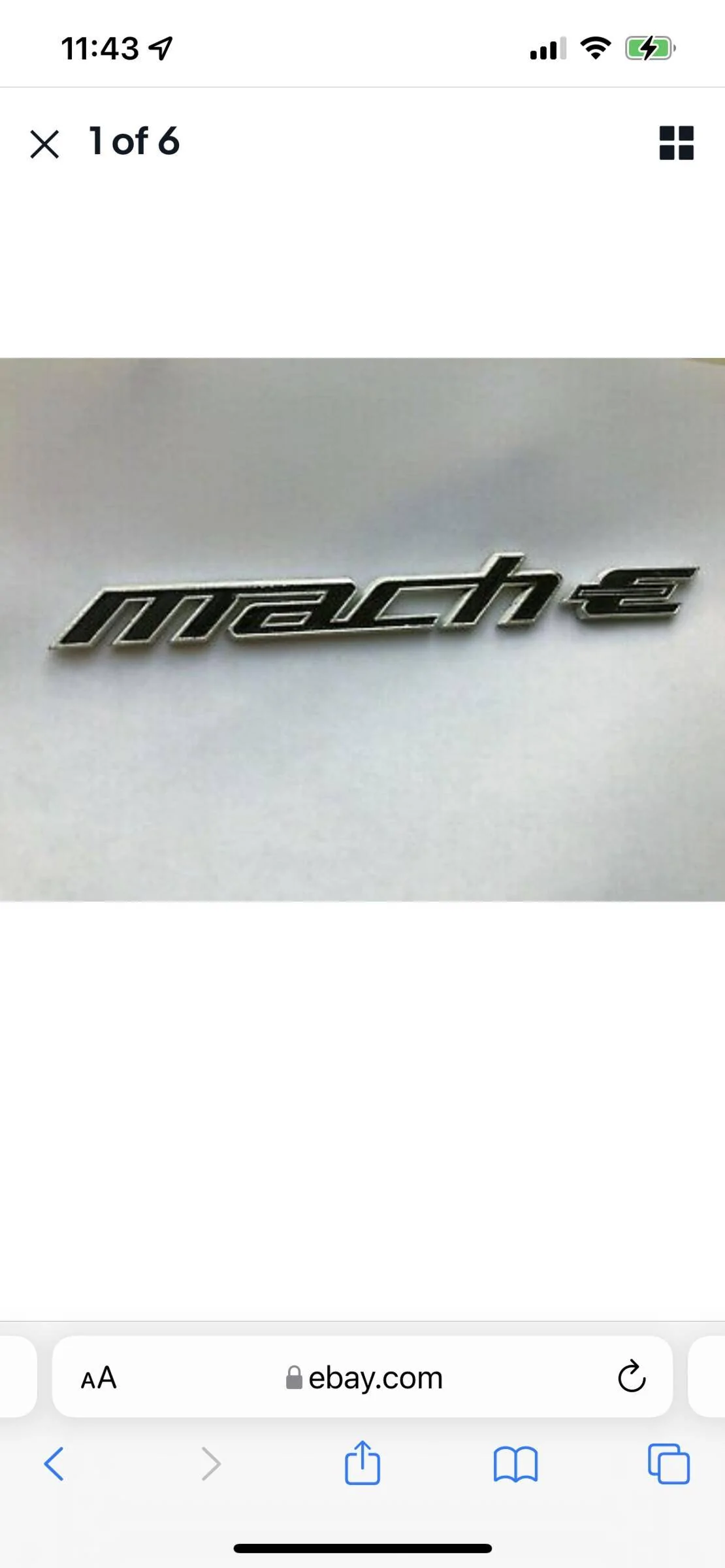 Ford Mustang Mach-E Add a rear badge? 1030C803-D94C-41E2-AA97-485CD4EC82ED