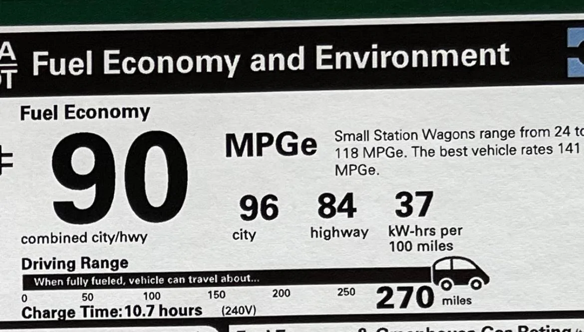 Ford Mustang Mach-E Shouldn't my Display read 270 @100% EB6A7988-B0E1-43E8-ADBB-533268552BA9