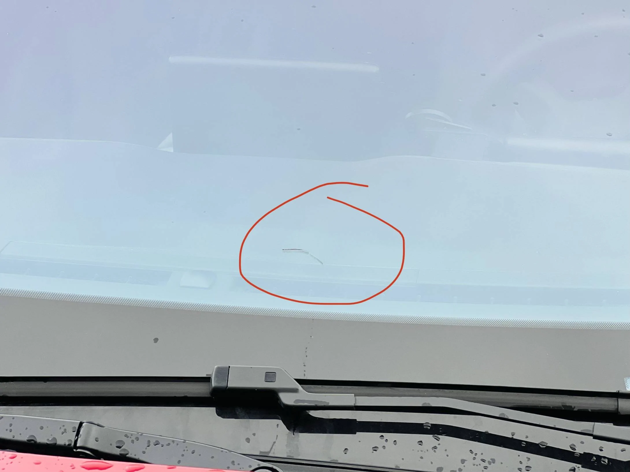 Ford Mustang Mach-E Strange crack - does not look/feel like a rock strike D9DE3937-ED88-4417-8AE1-8F2293754938