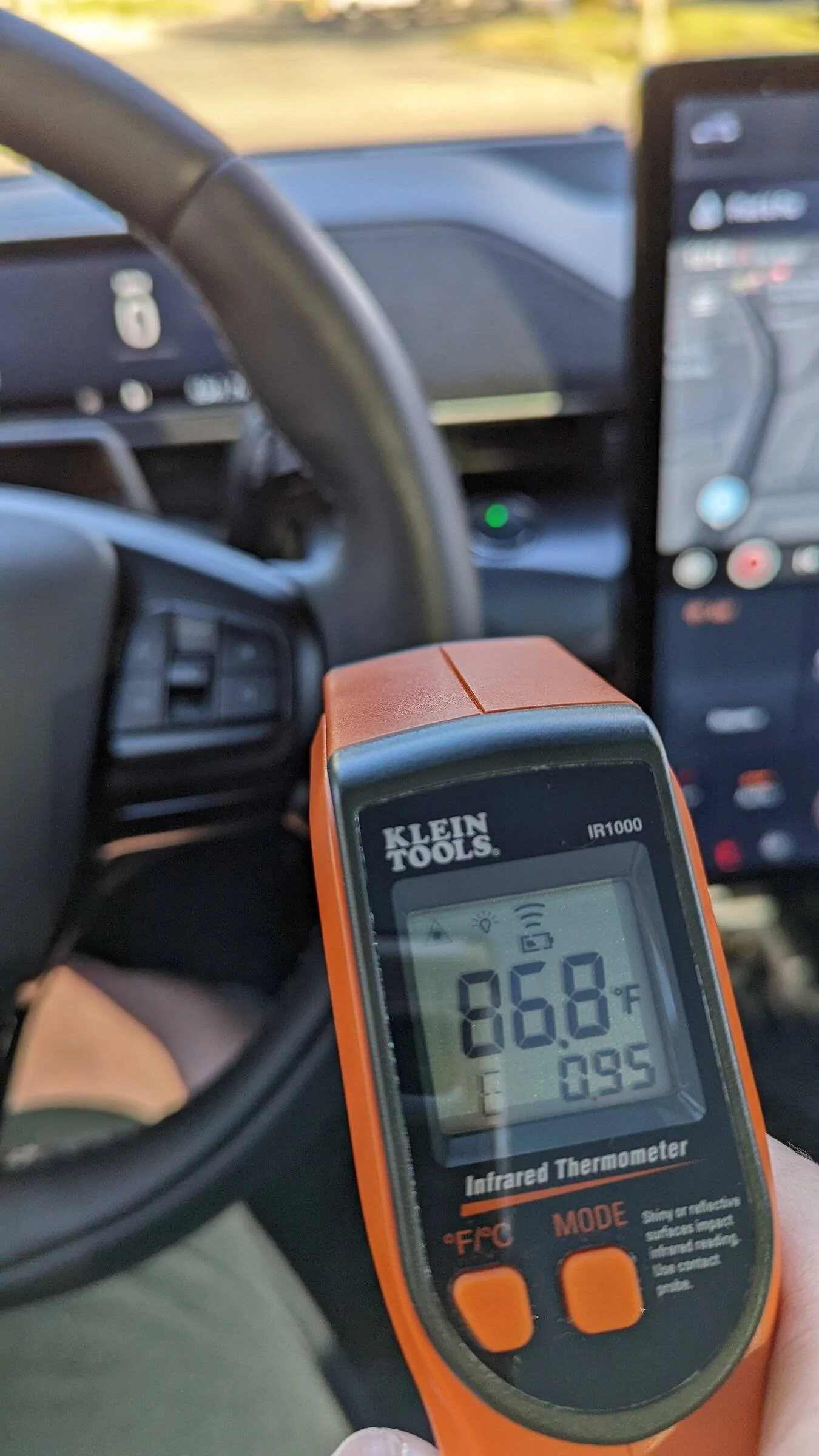Ford Mustang Mach-E Heated Steering Wheel Seems to Fade After Several Minutes? PXL_20220109_182402248