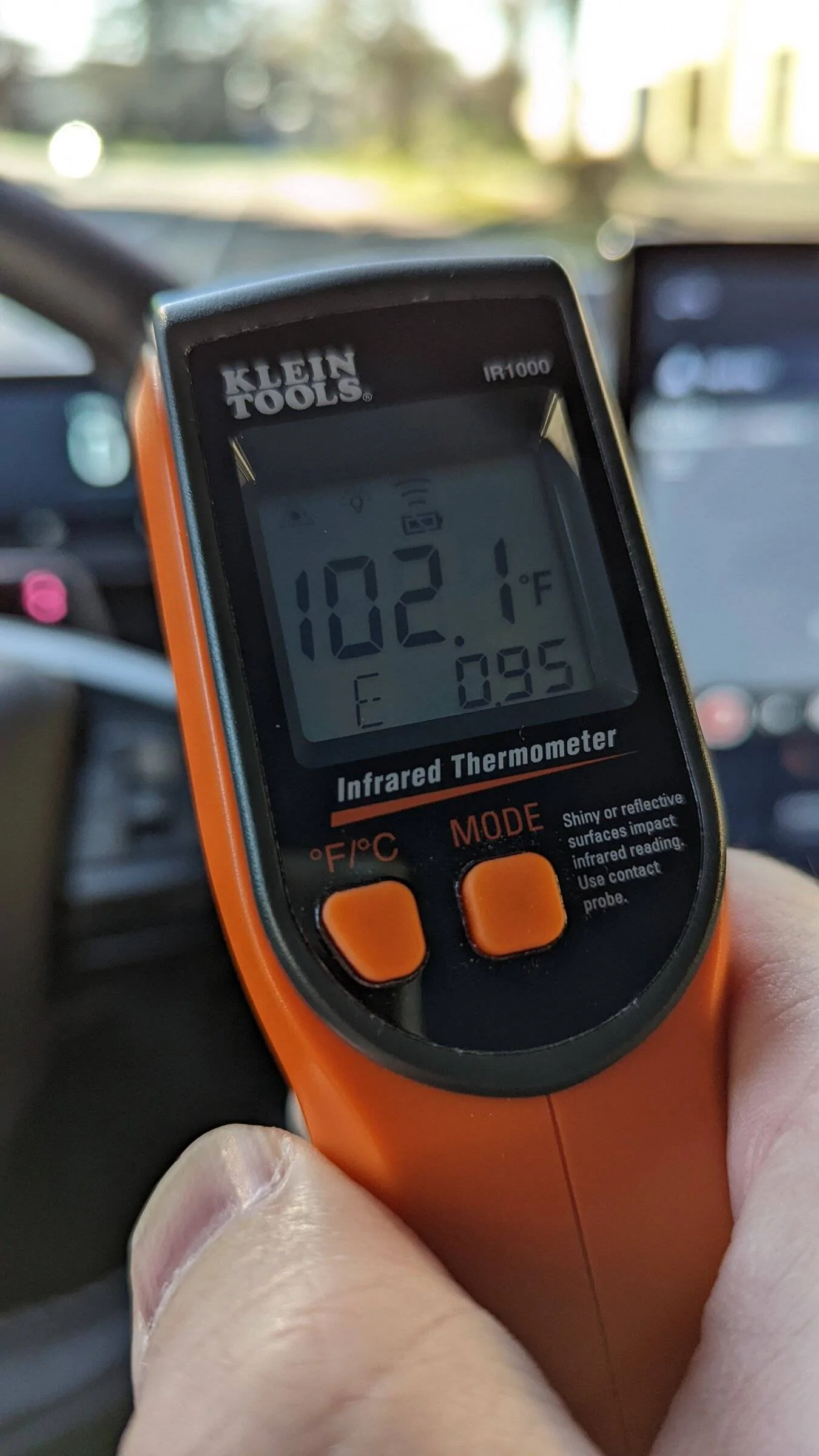 Ford Mustang Mach-E Heated Steering Wheel Seems to Fade After Several Minutes? PXL_20220109_182452884