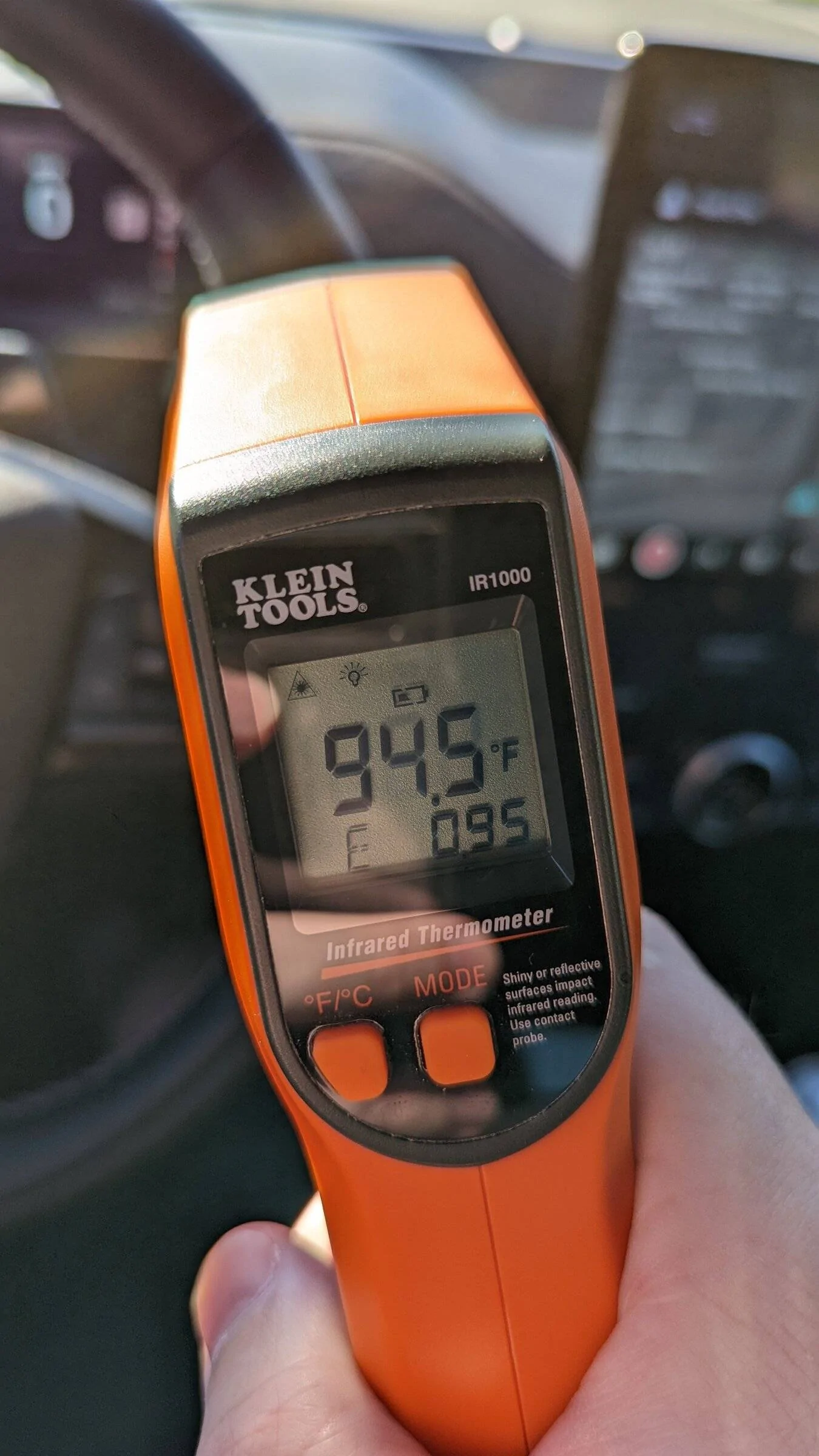 Ford Mustang Mach-E Heated Steering Wheel Seems to Fade After Several Minutes? PXL_20220109_183110800