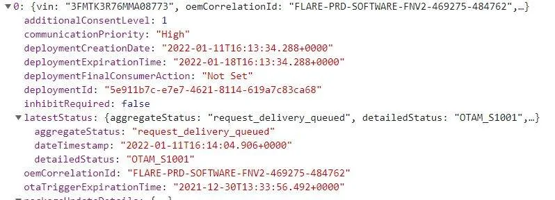 Ford Mustang Mach-E OTA 1.7.1 Stuck, anyone else have issue updating? OTA STATUS UPDATE
