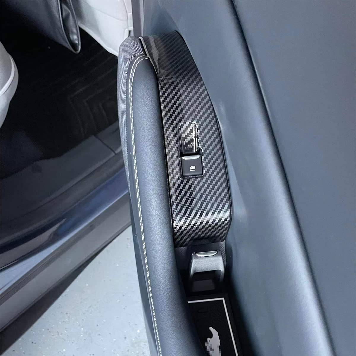 Ford Mustang Mach-E AOSK Mach E Window Button Cover 61NTVpT2RfL._SL1200_