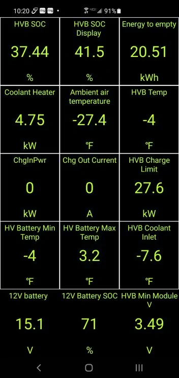 Ford Mustang Mach-E Battery Coolant/Heat strategy needs work! -30 Before Charging