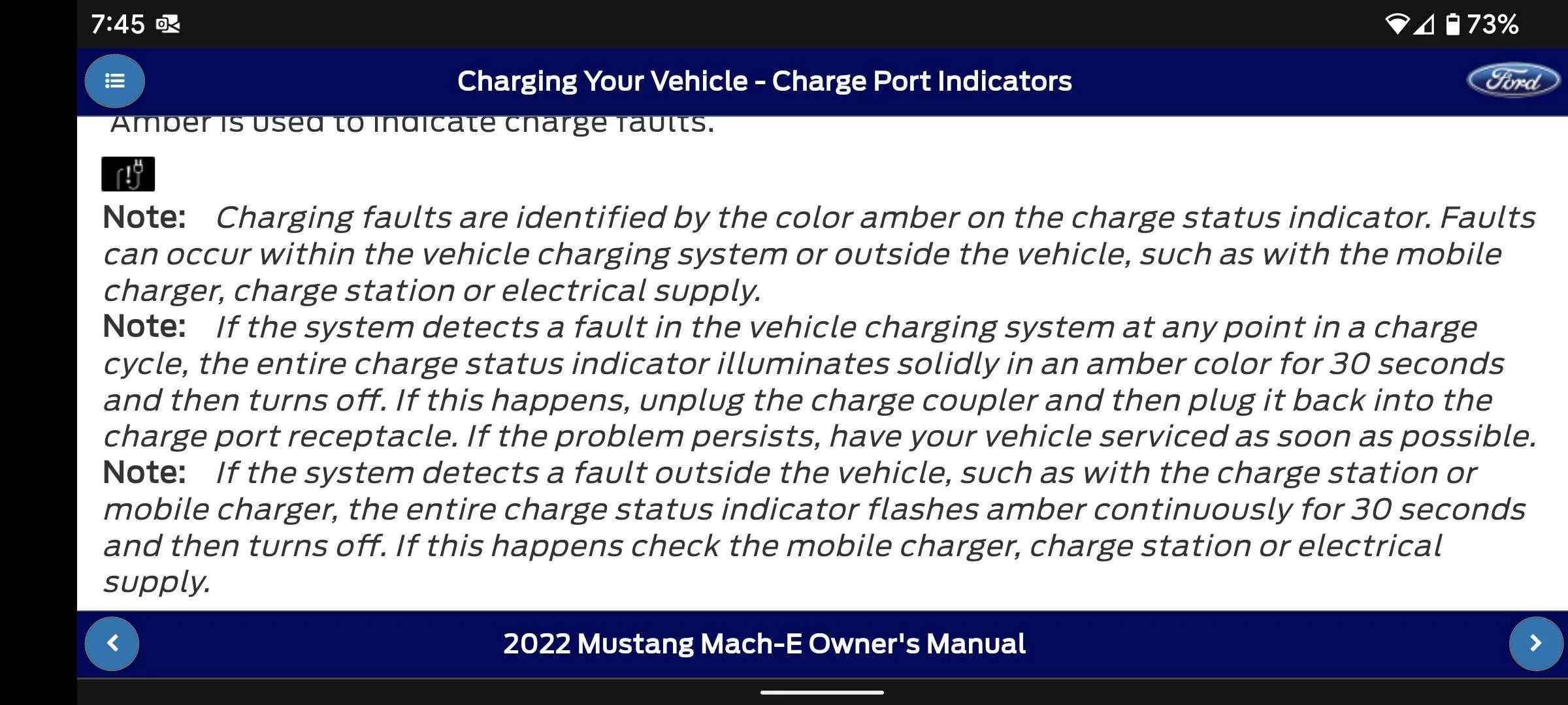 Ford Mustang Mach-E This has me baffled and cannot find solution Screenshot_20220116-194543