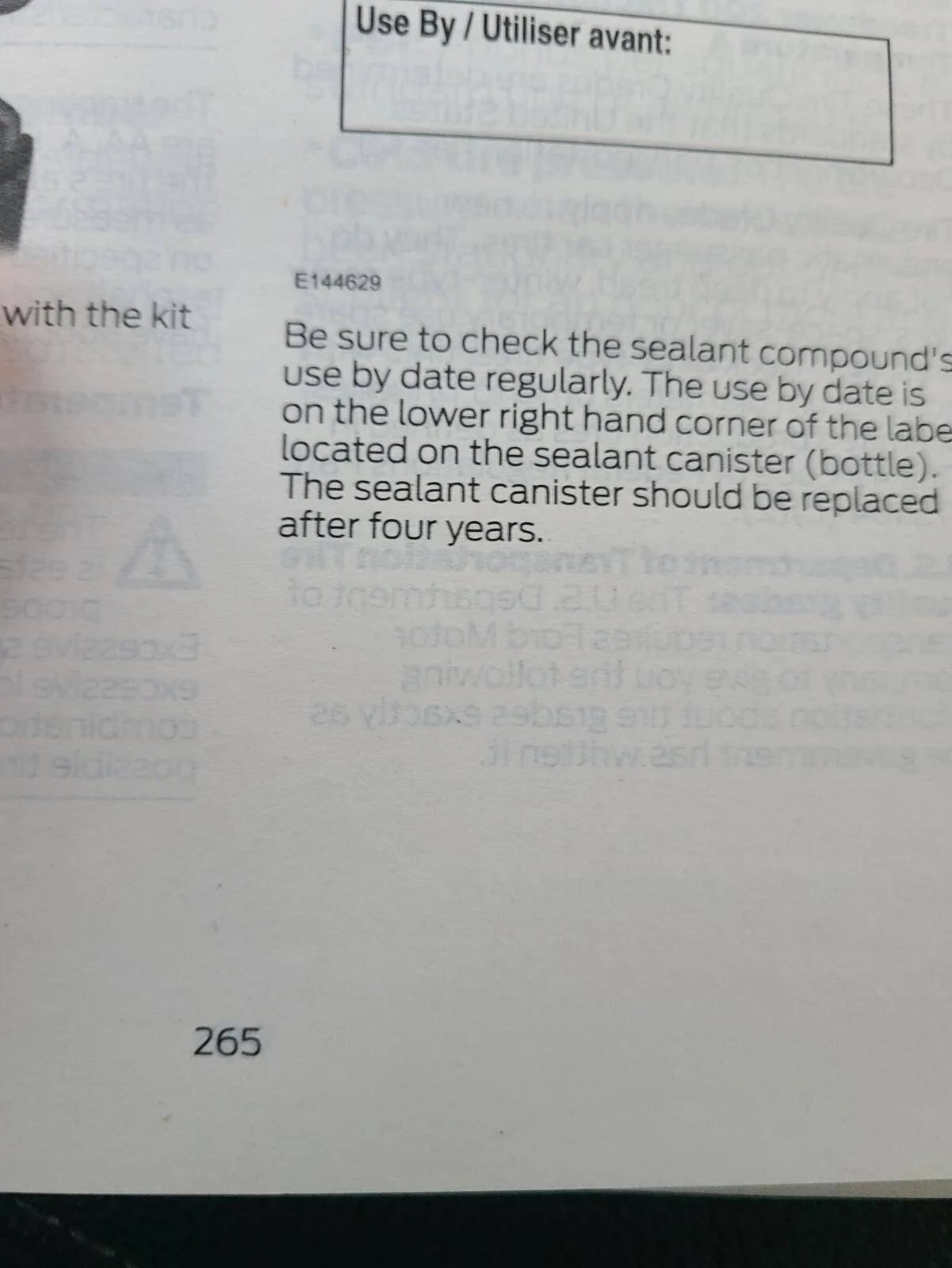 Ford Mustang Mach-E Does a tire repair kit expire? 1600470552830