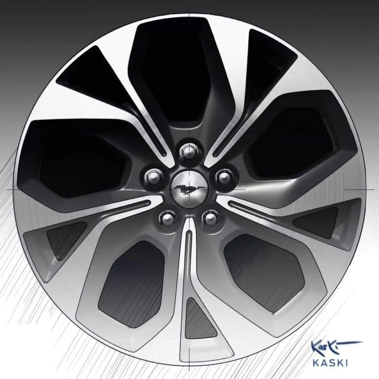 Ford Mustang Mach-E Wheel specs? Width, center bore, bolt pattern and offset? received_307918953888191