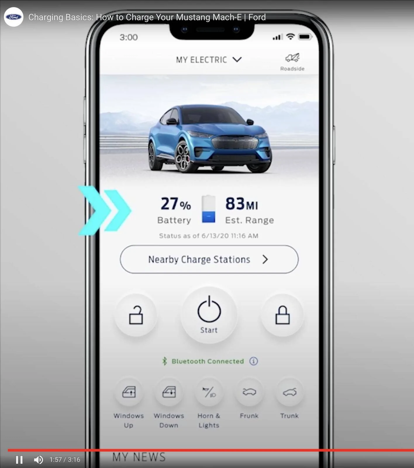 Ford Mustang Mach-E Charging Basics: How to Charge Your Mustang Mach-E Video from Ford FordPass_1