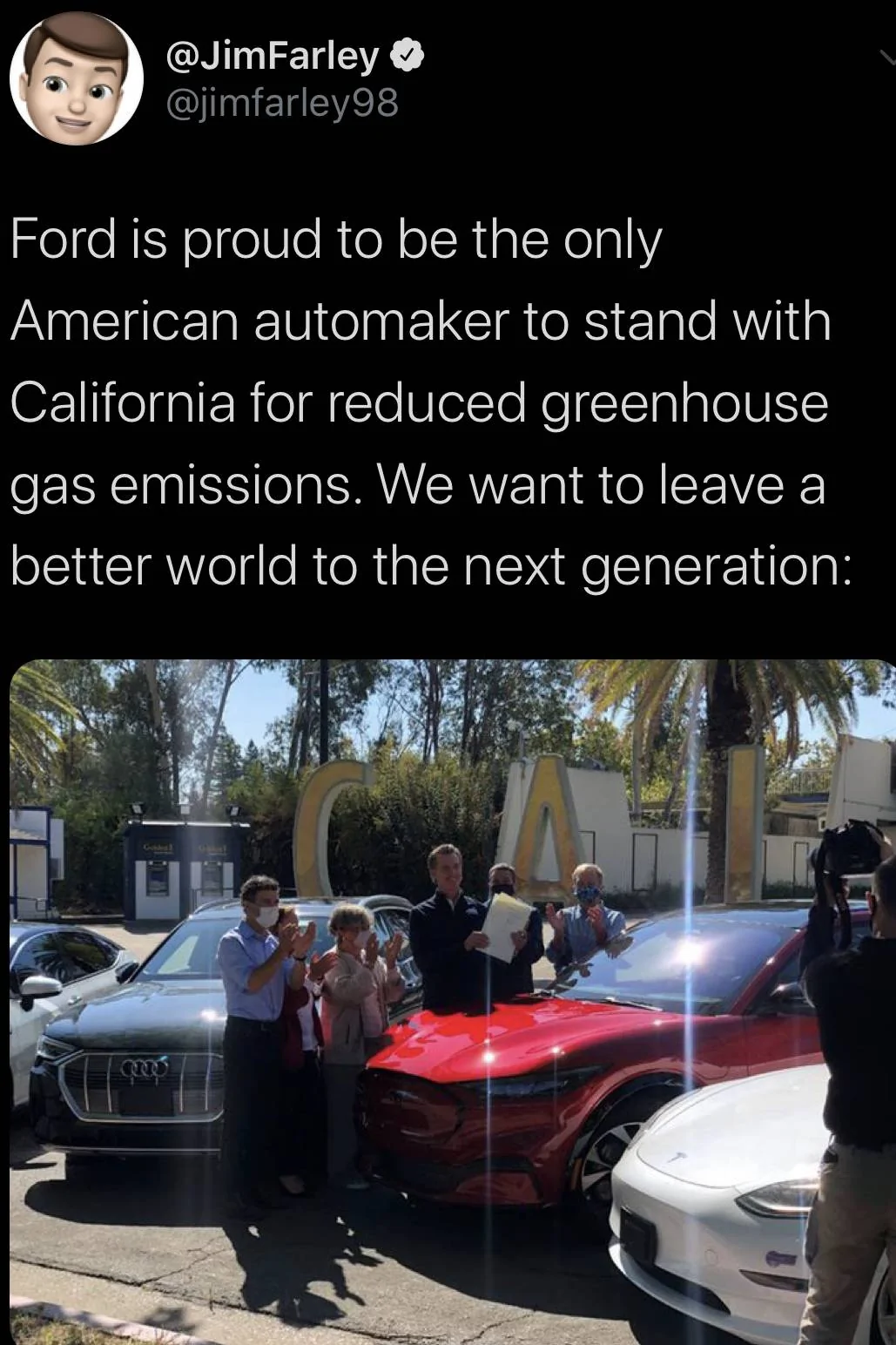 Ford Mustang Mach-E California Executive order, passenger vehicles to be zero emissions by 2035 4DC4075E-F502-49CE-8F95-573D5F66ABDD