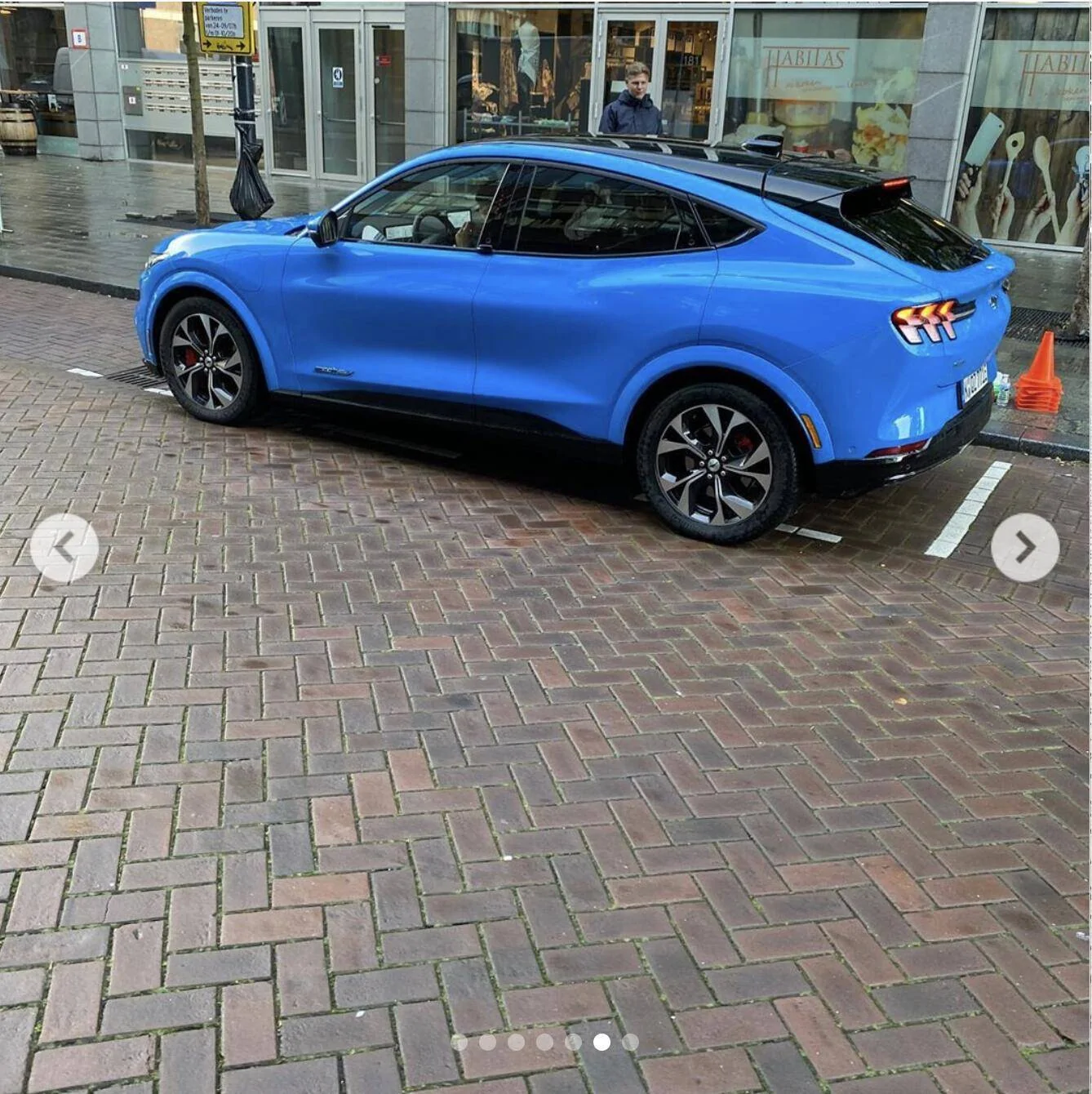 Ford Mustang Mach-E GRABBER BLUE Mach-E Photos Screen Shot 2020-09-27 at 9.12.20 AM