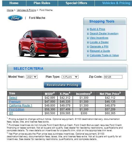 Ford Mustang Mach-E BREAKING: 2021 Mach-E Mustang Price Reduced on All Models Except GT! 1601407881379