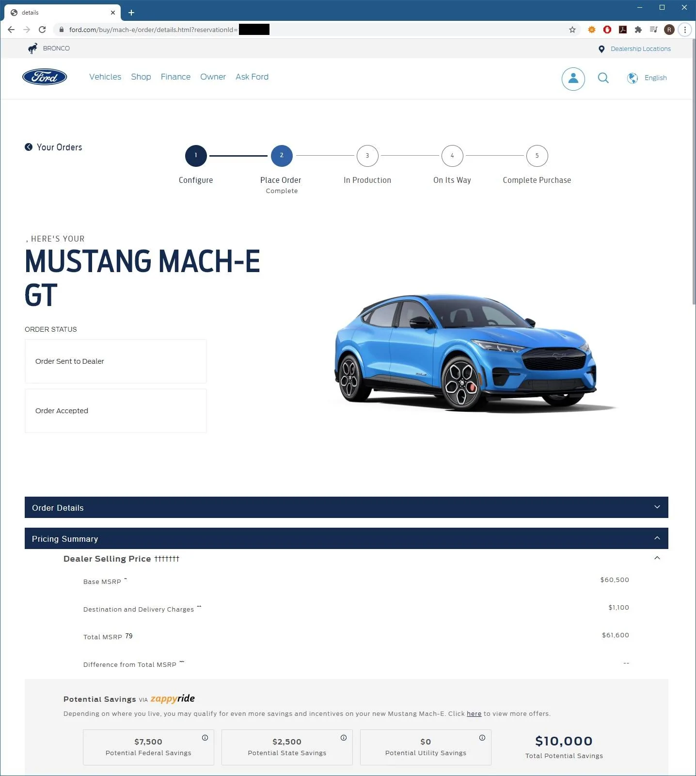 Ford Mustang Mach-E BREAKING: 2021 Mach-E Mustang Price Reduced on All Models Except GT! GT Order