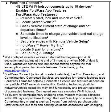 Ford Mustang Mach-E Future costs for wireless data service to MME? 1601653398084