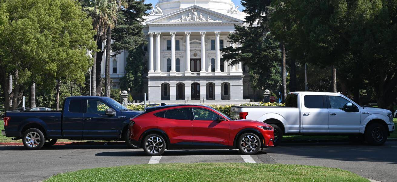 Ford Mustang Mach-E RAPID RED METALLIC Mach-E Photos 0