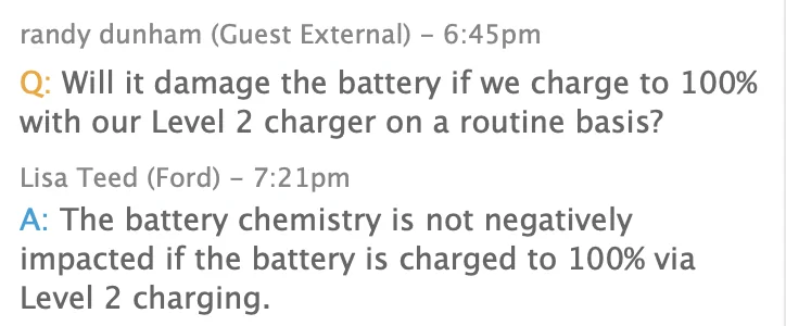Ford Mustang Mach-E Best Practice for battery preservation Screen Shot 2020-10-08 at 7.22.34 PM